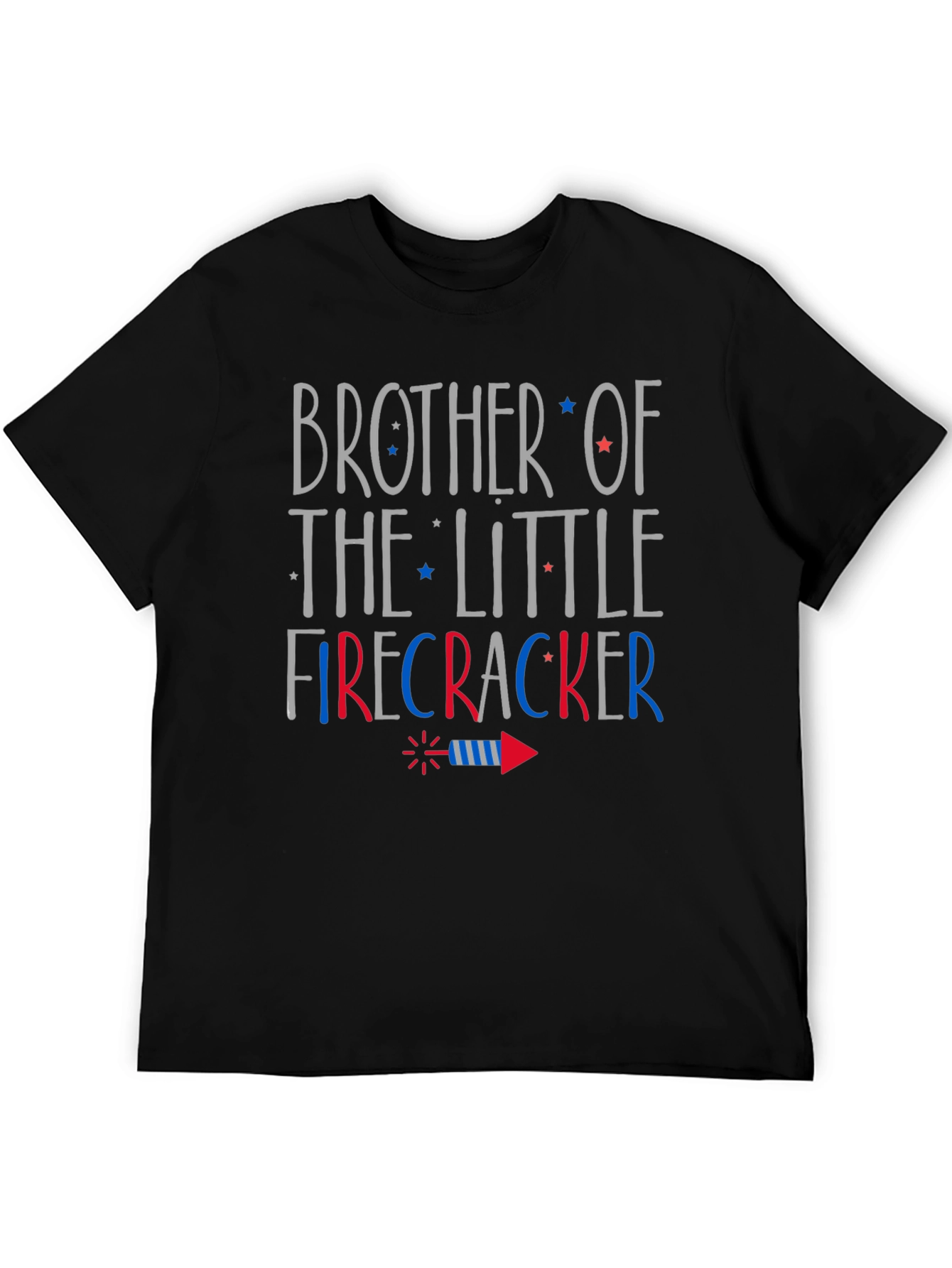 Brother of the Little Firecracker Graphic Tee