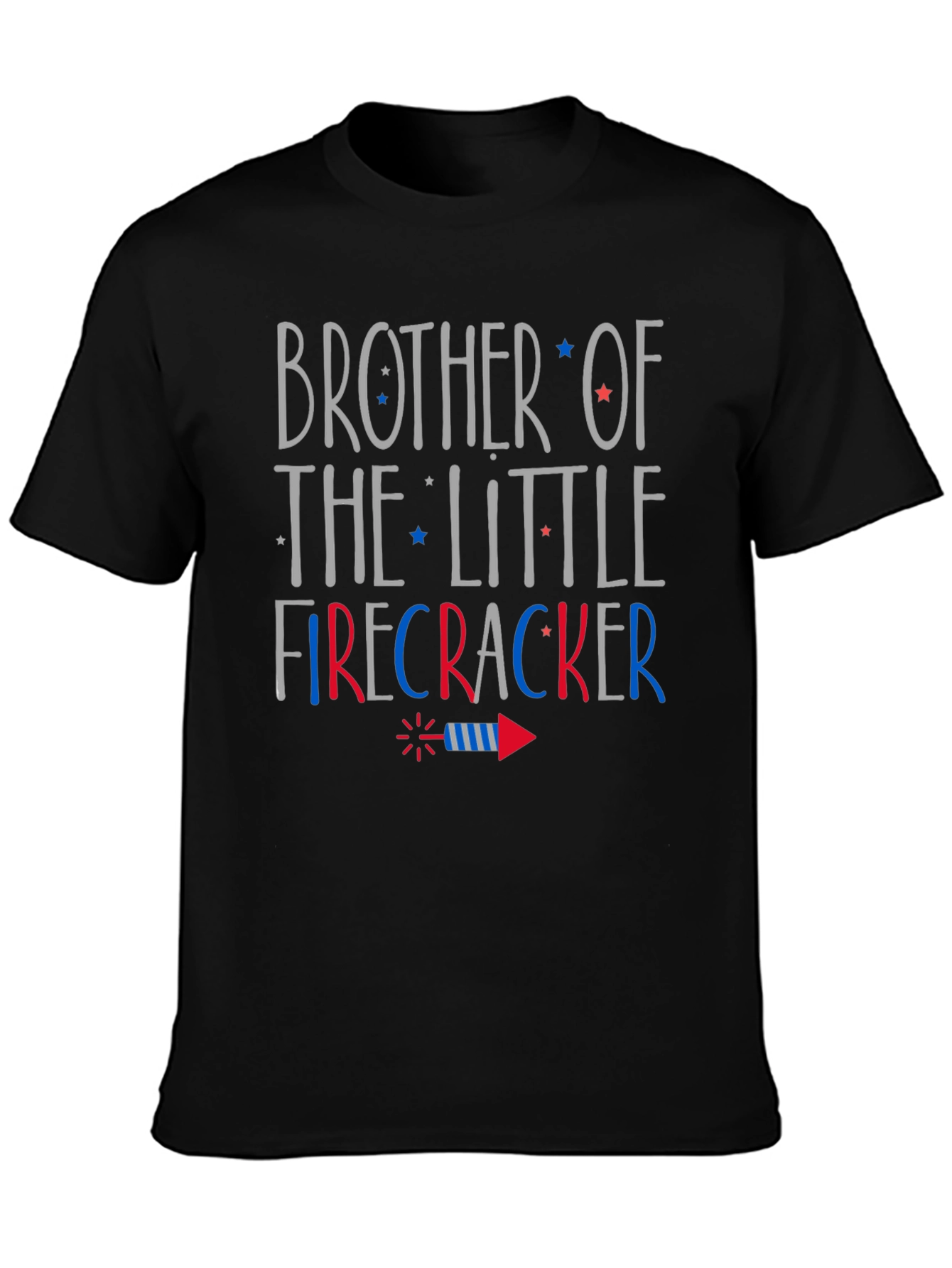 Brother of the Little Firecracker Graphic Tee
