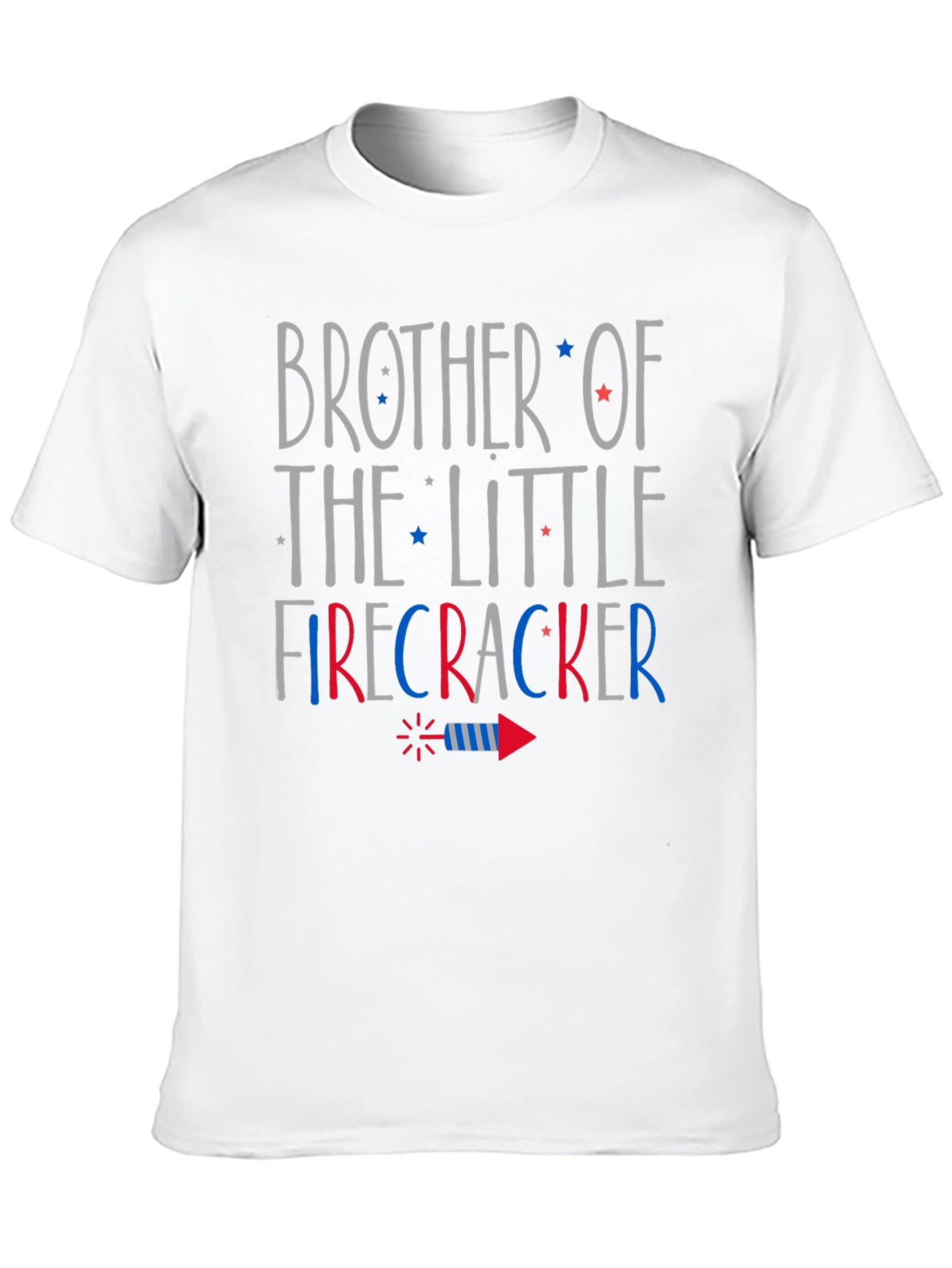 Brother of the Little Firecracker Graphic Tee