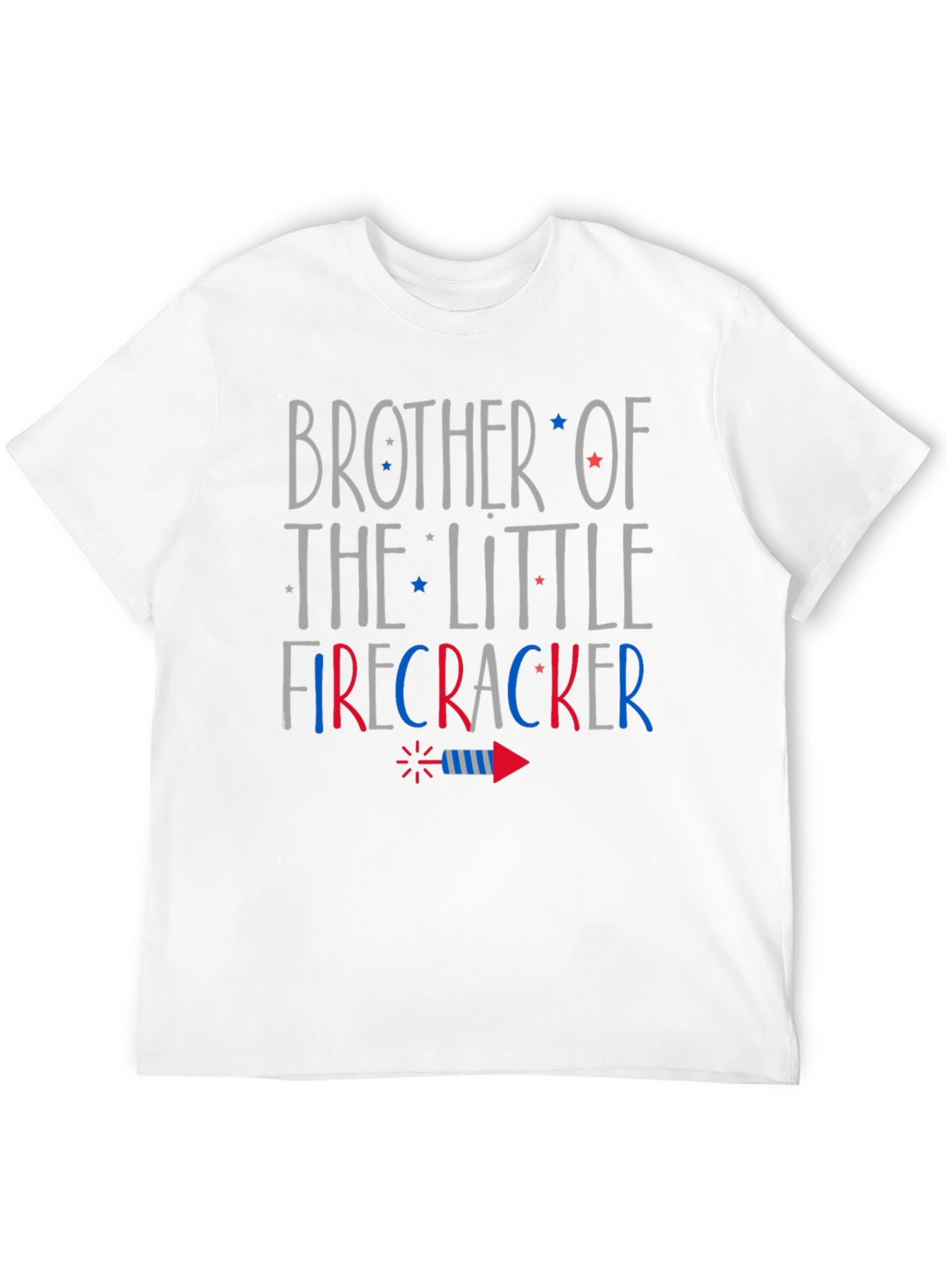 Brother of the Little Firecracker Graphic Tee