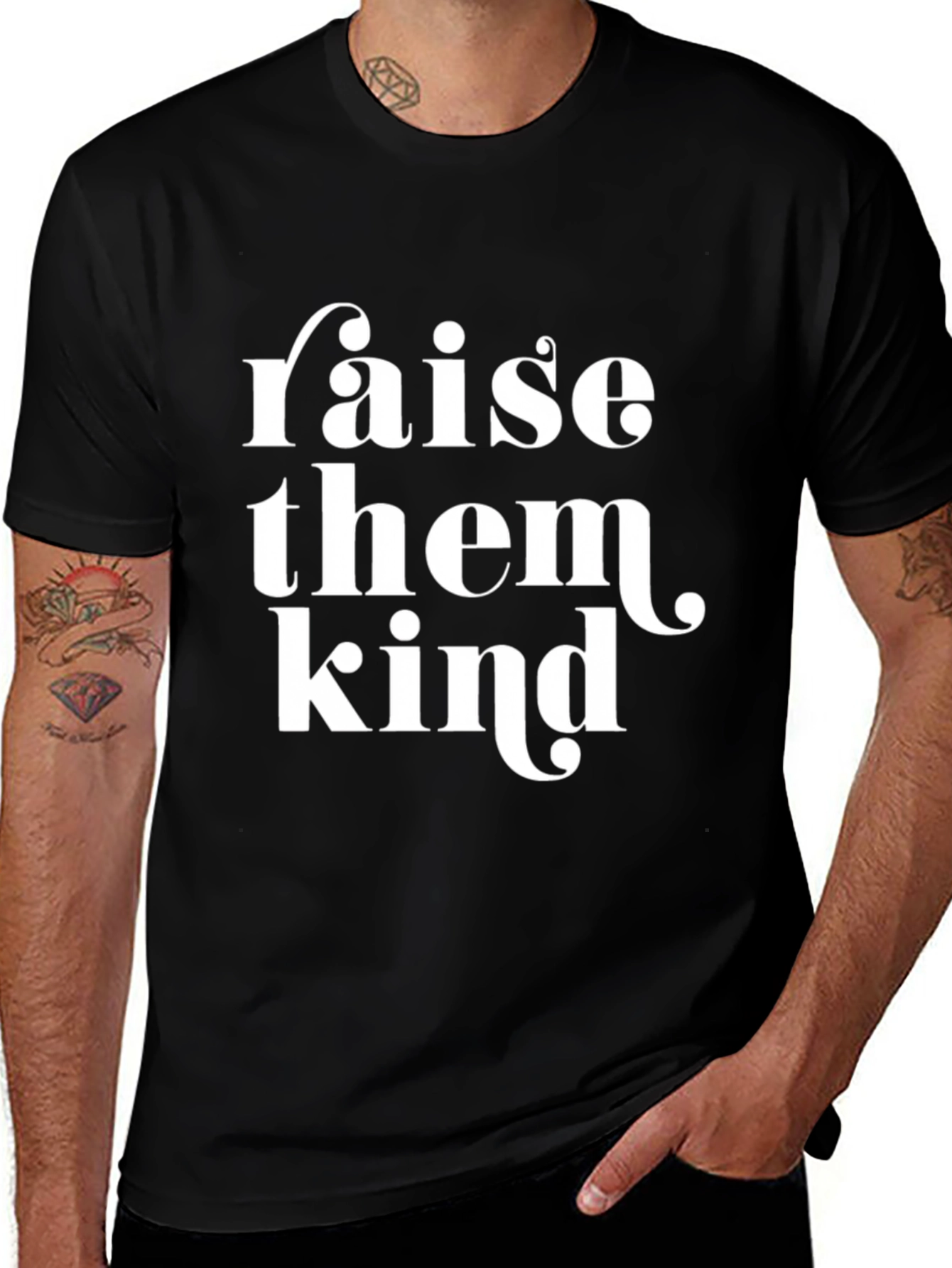 Raise Them Kind Graphic Tee - Soft Cotton T-Shirt