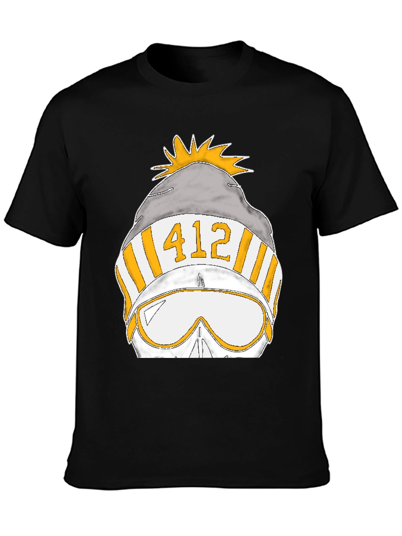 412 Ski Helmet Graphic Tee