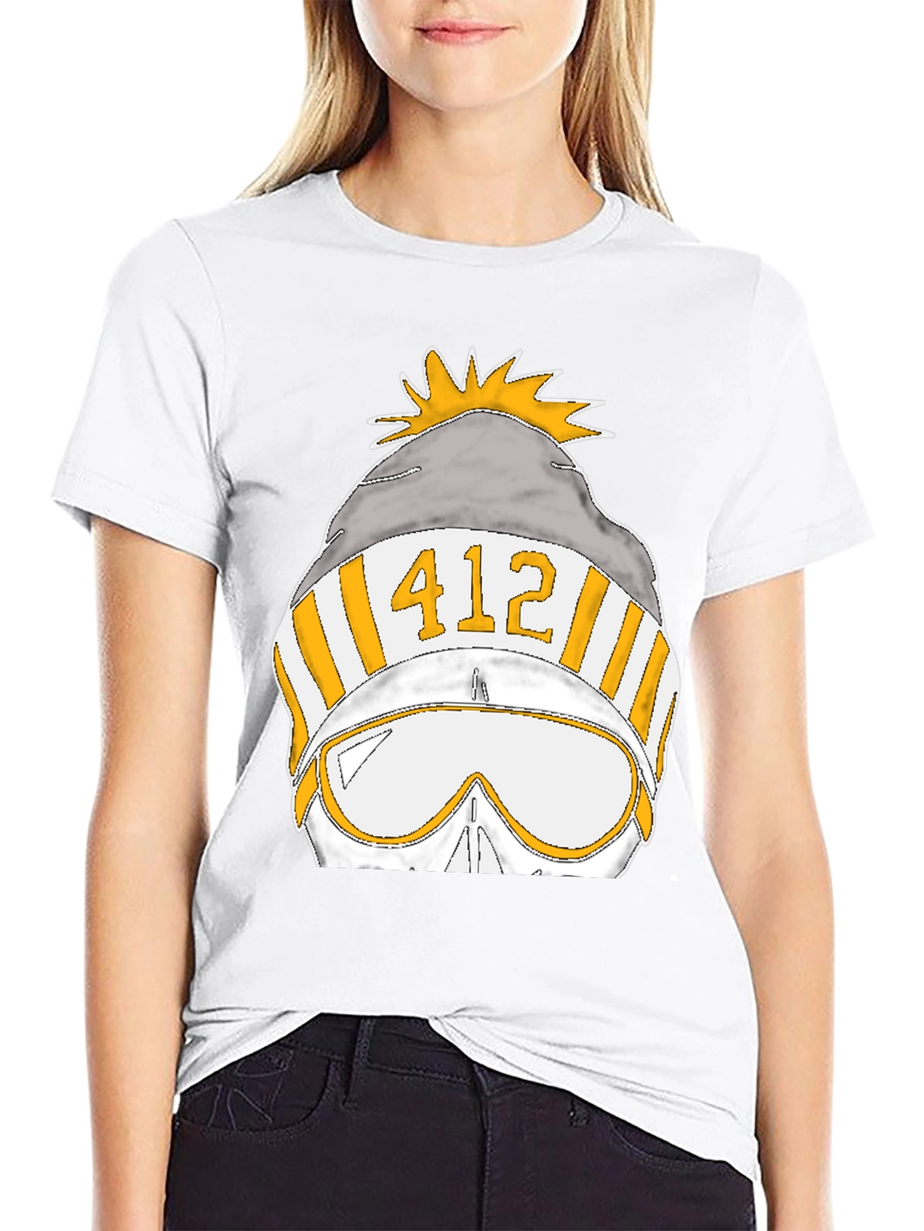 412 Ski Helmet Graphic Tee