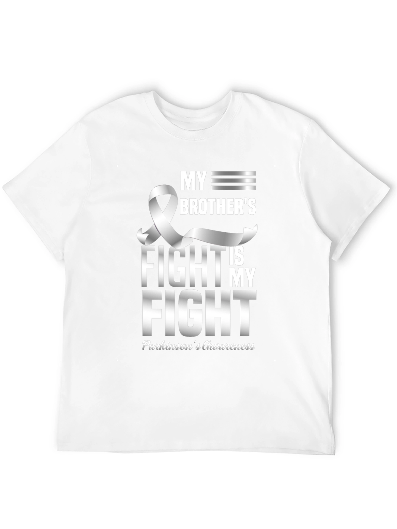 Parkinsons Awareness T-Shirt: My Brothers Fight is My Fight