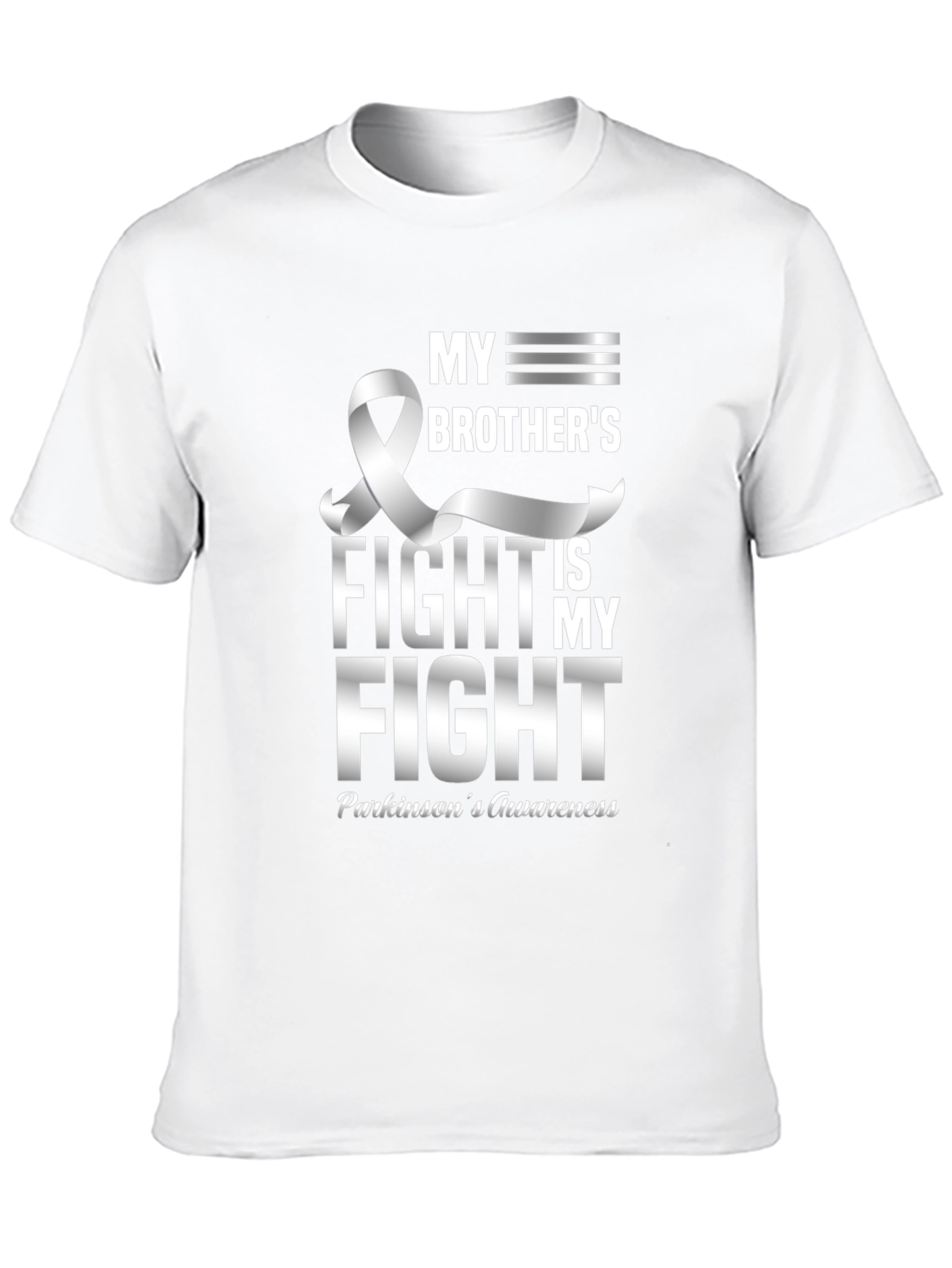 Parkinsons Awareness T-Shirt: My Brothers Fight is My Fight