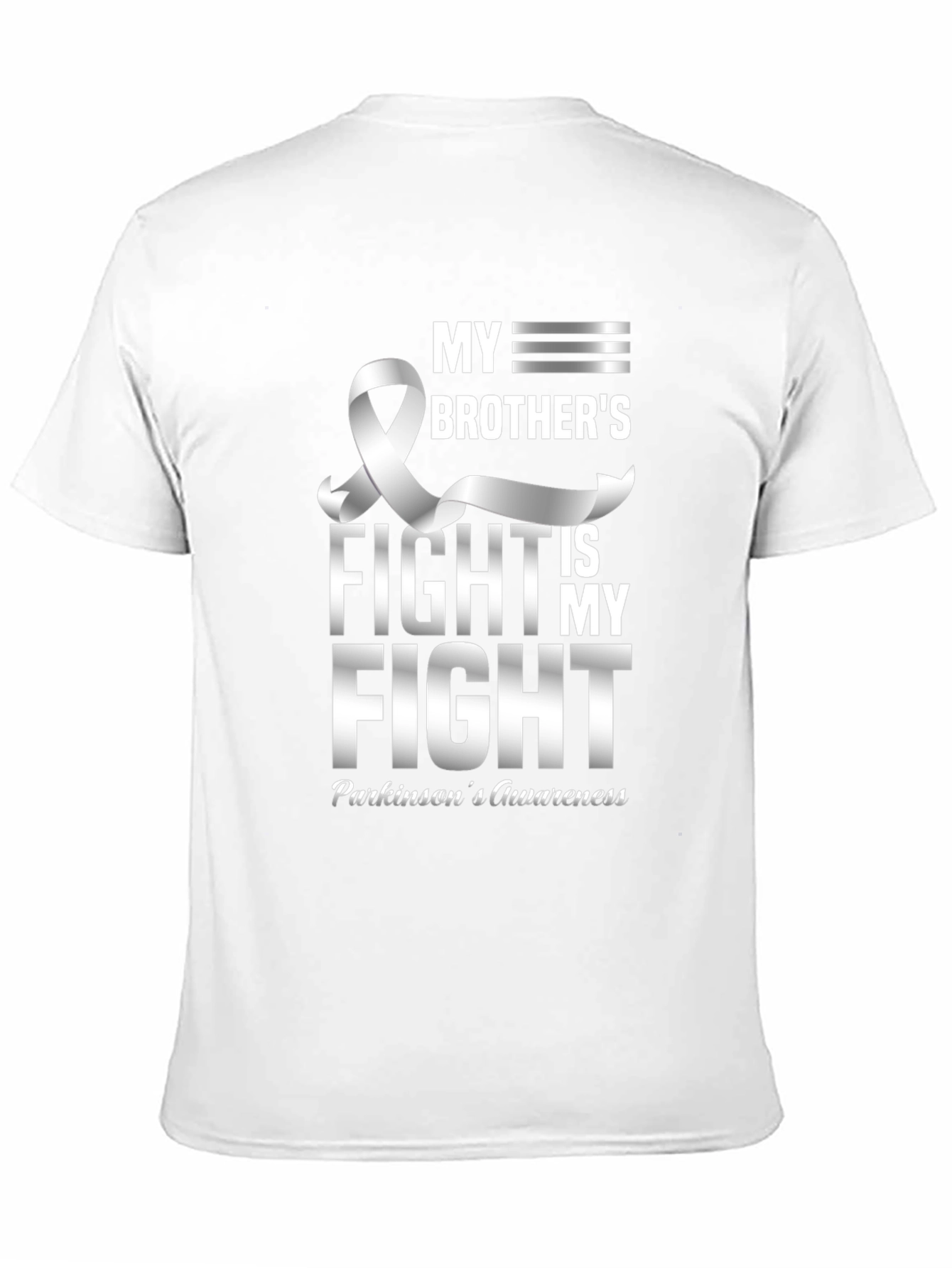 Parkinsons Awareness T-Shirt: My Brothers Fight is My Fight
