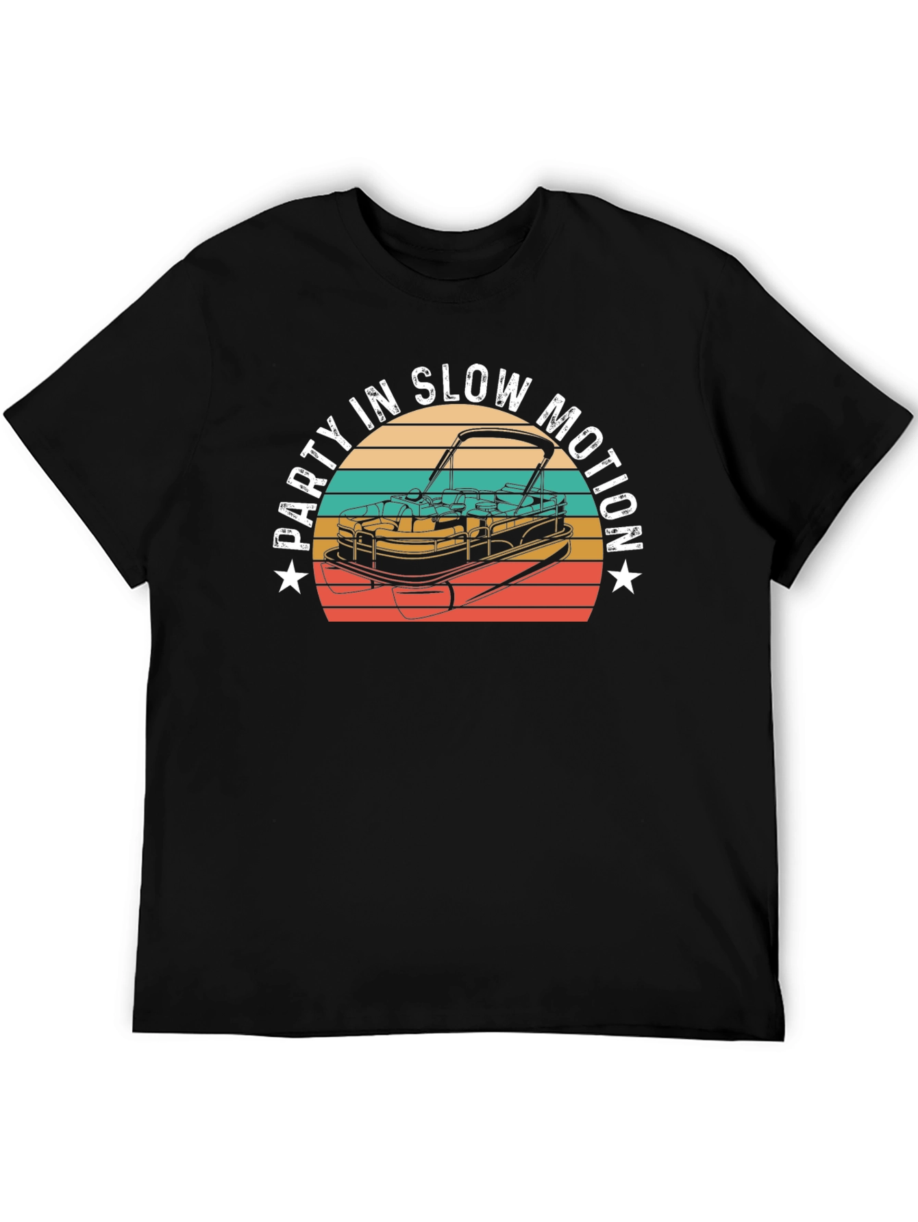 Party in Slow Motion Pontoon T-Shirt