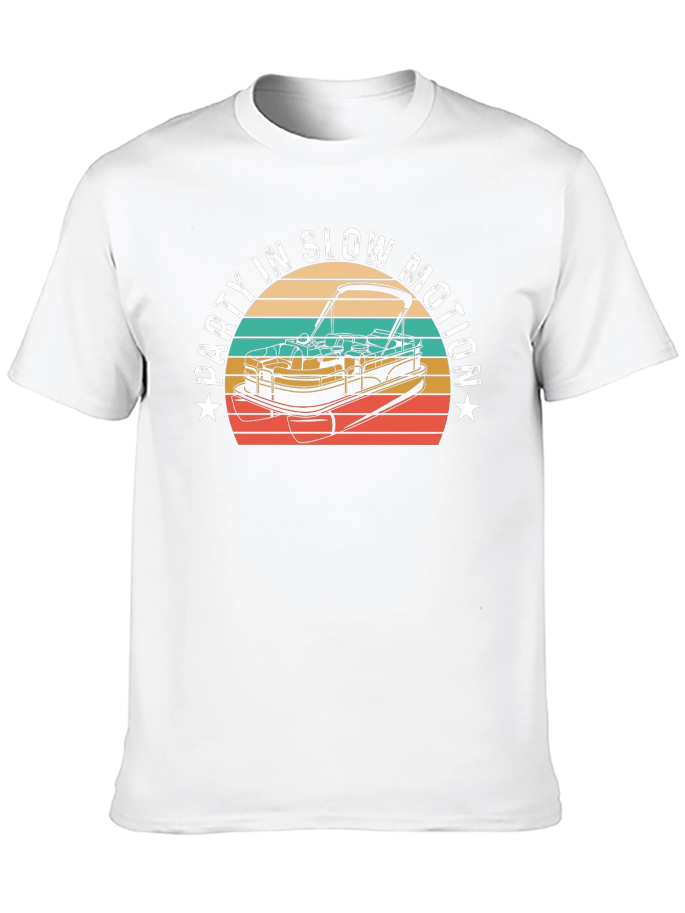 Party in Slow Motion Pontoon T-Shirt