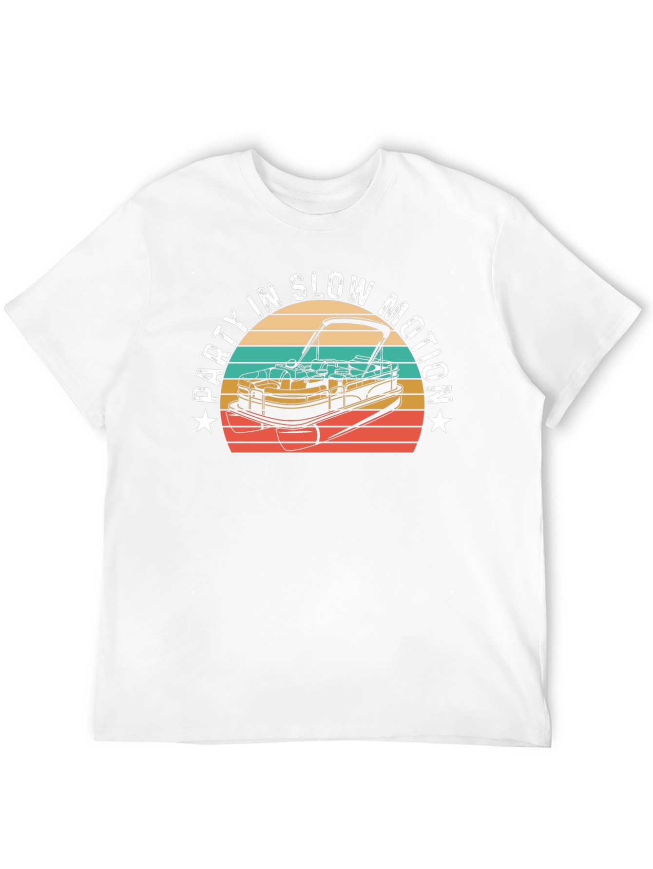 Party in Slow Motion Pontoon T-Shirt