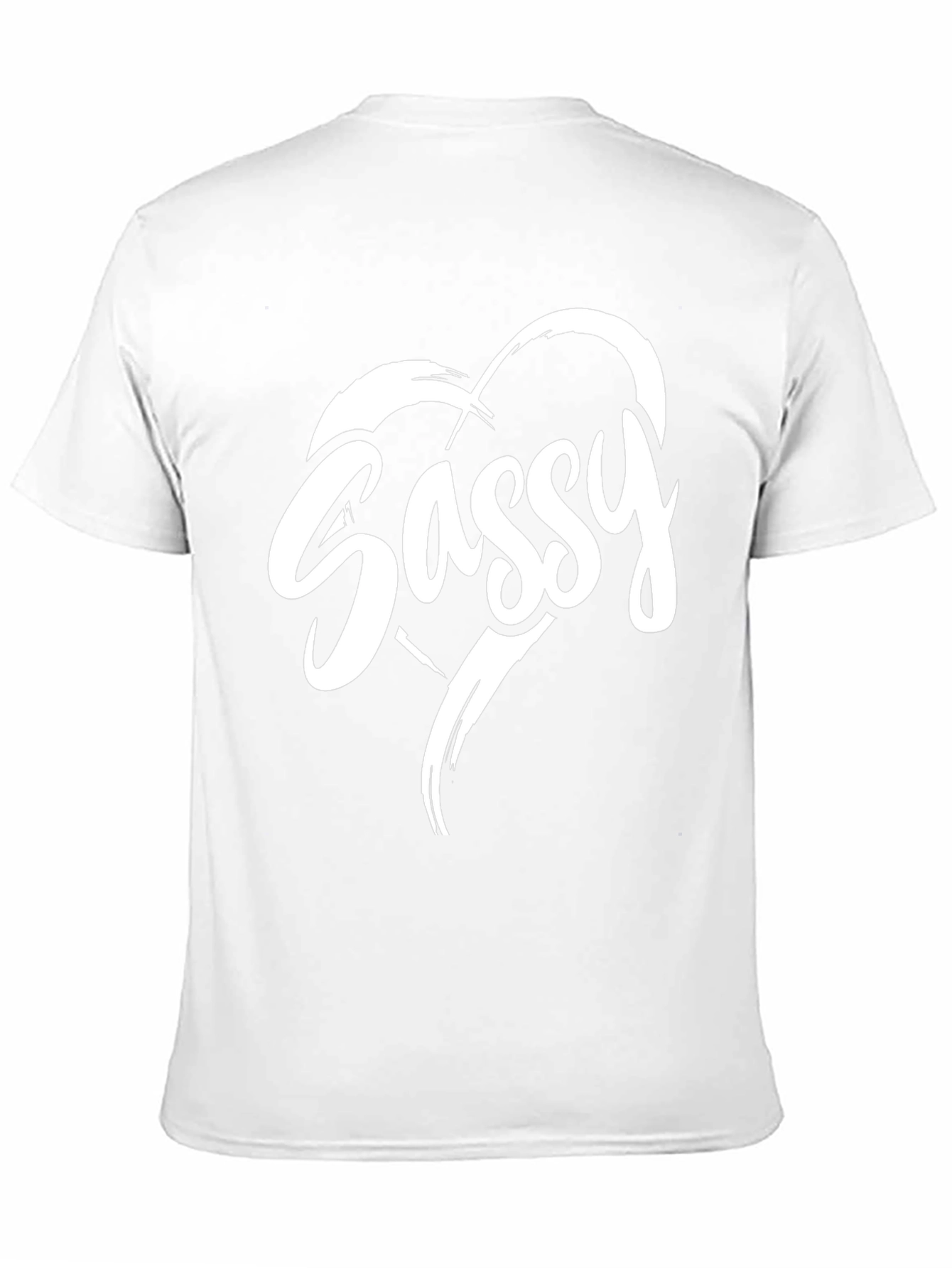 Sassy Heart Graphic Tee - Stylish Black T-Shirt