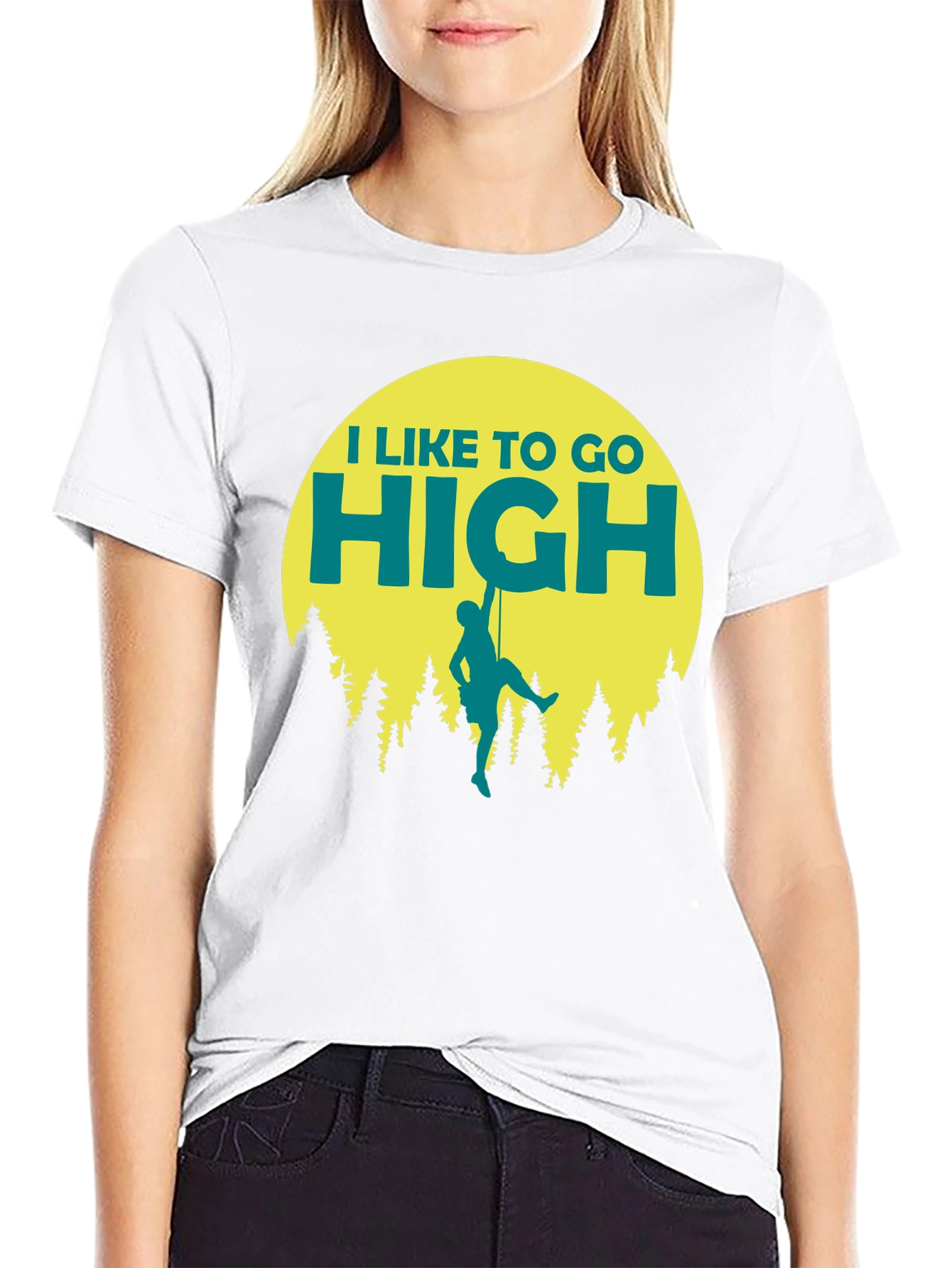 I Like to Go High Climbing T-Shirt