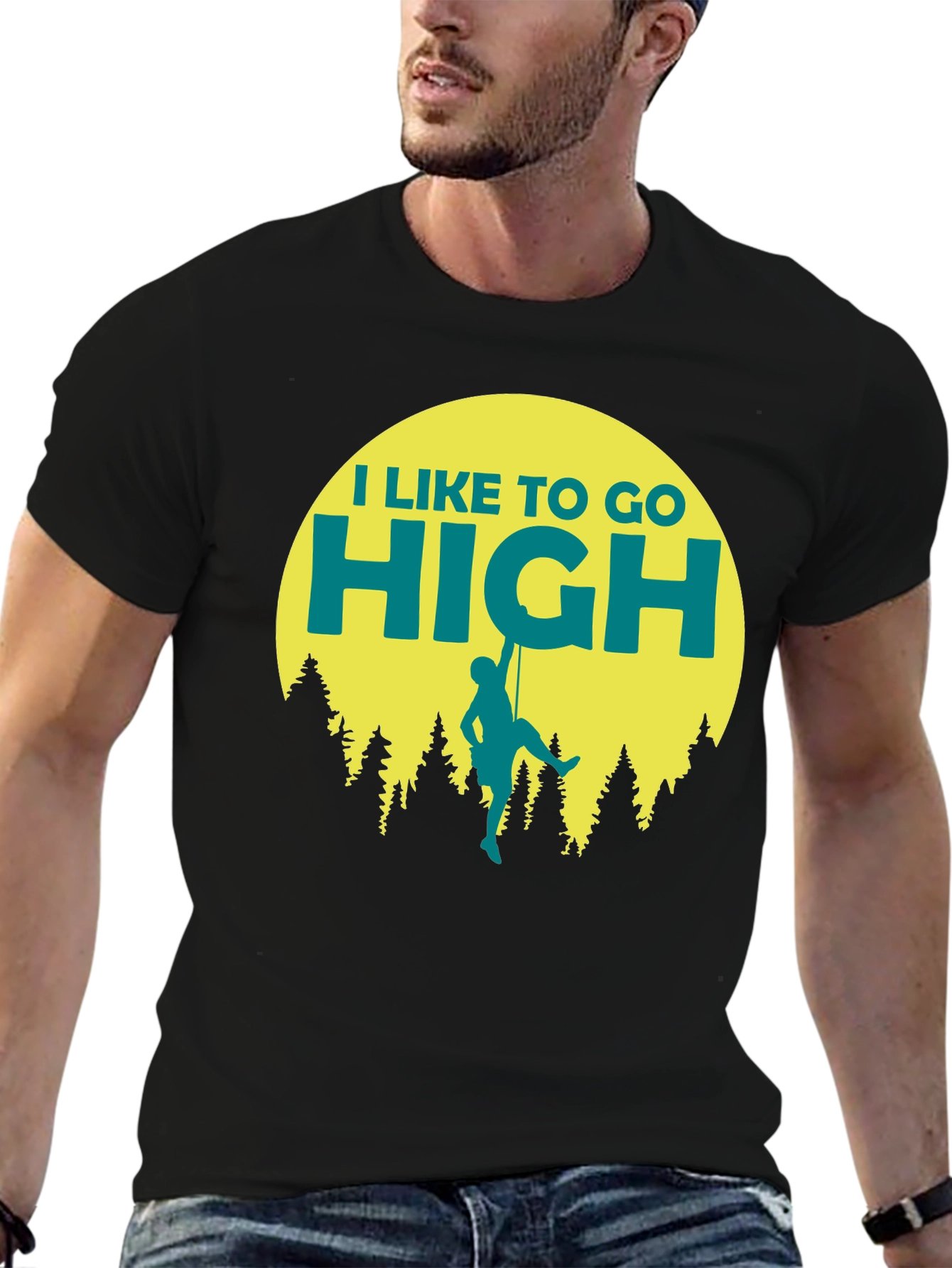 I Like to Go High Climbing T-Shirt
