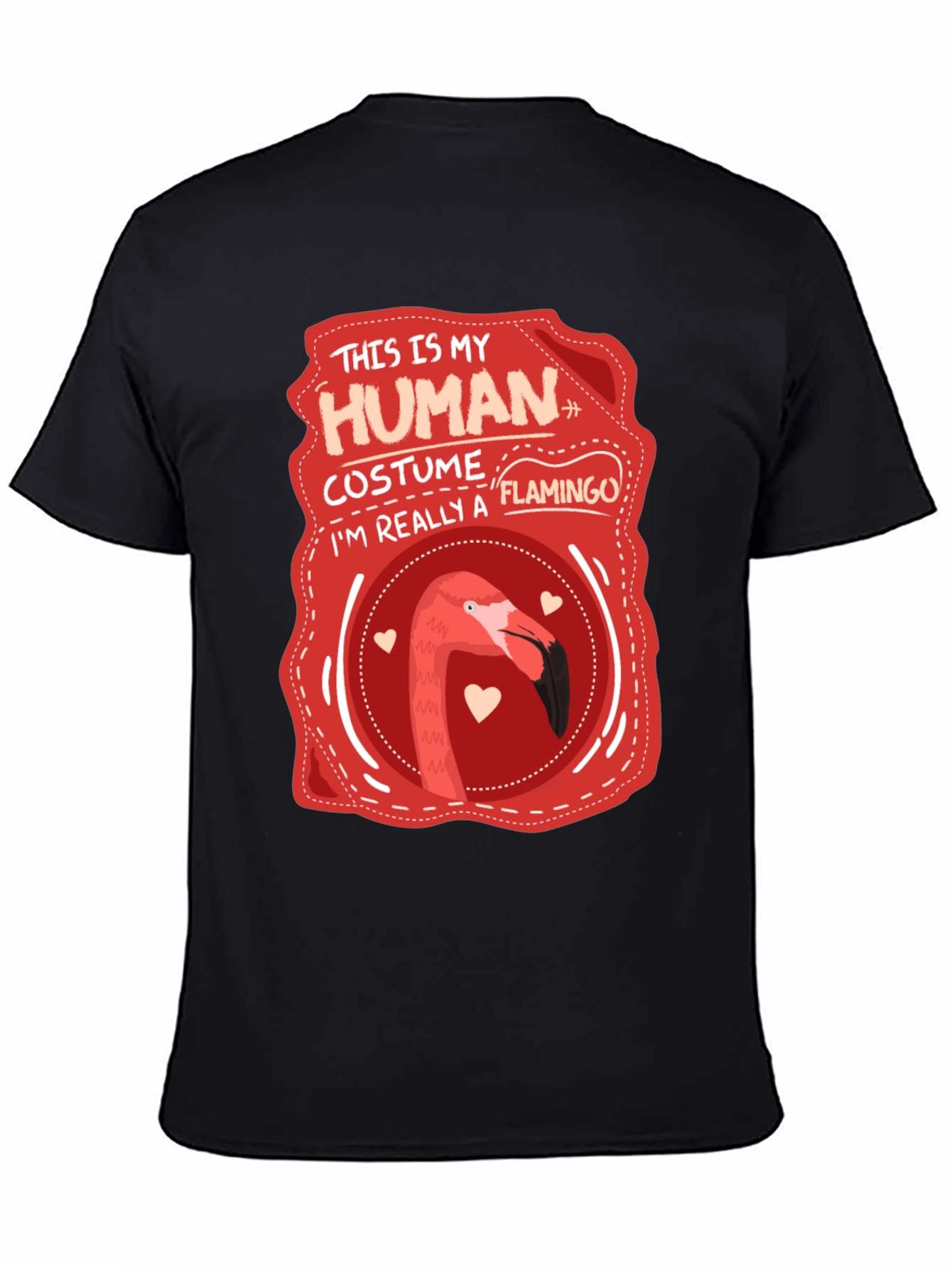 Human Costume Flamingo T-Shirt