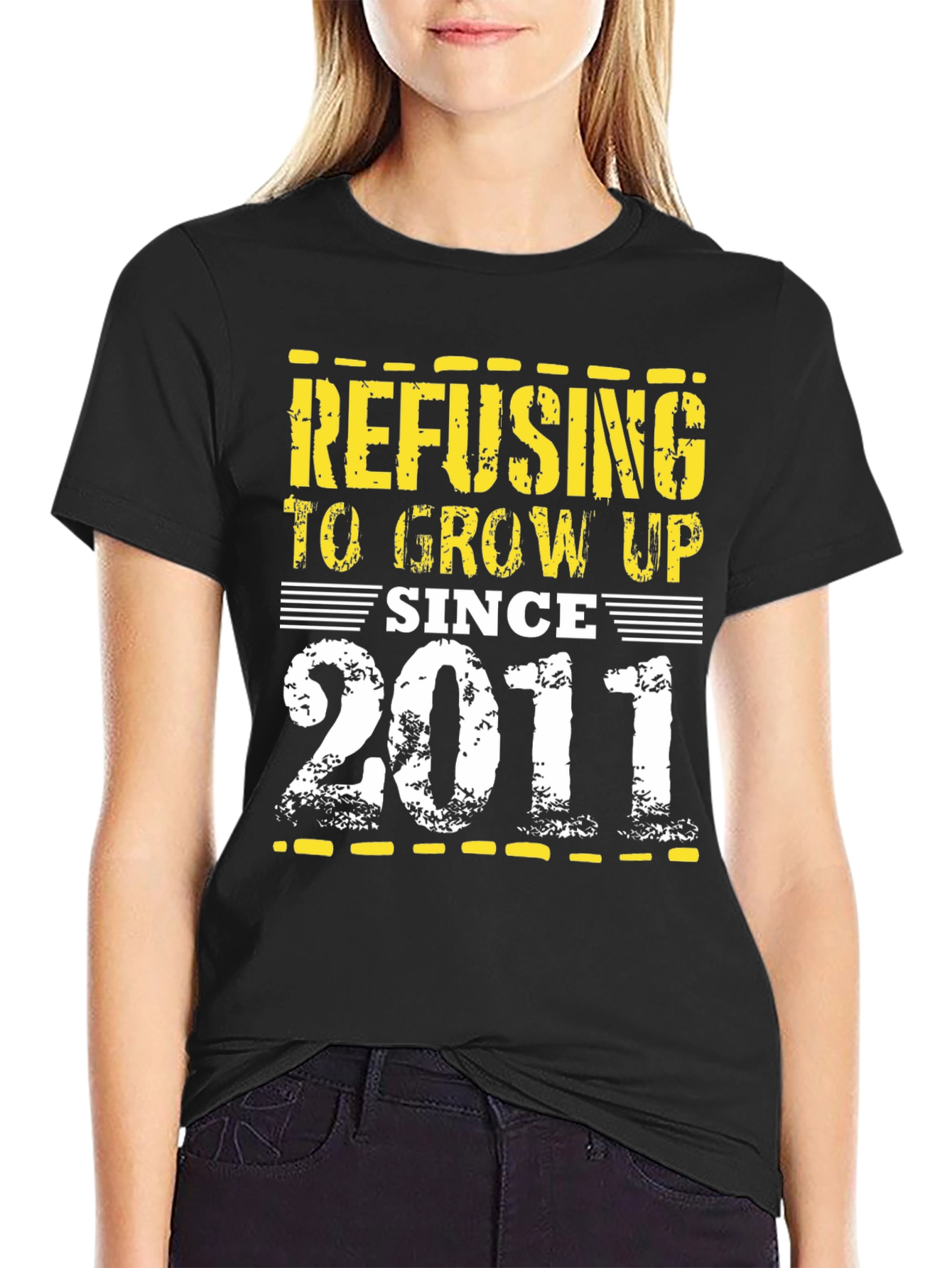 Refusing To Grow Up Since 2011 T-Shirt