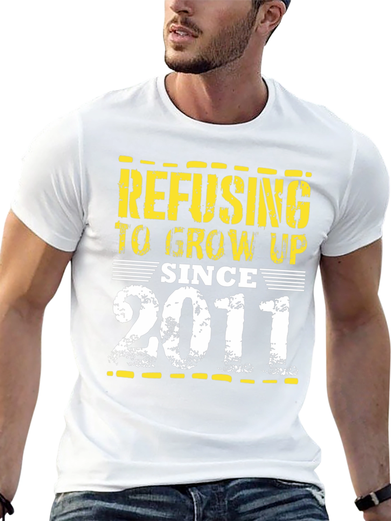 Refusing To Grow Up Since 2011 T-Shirt