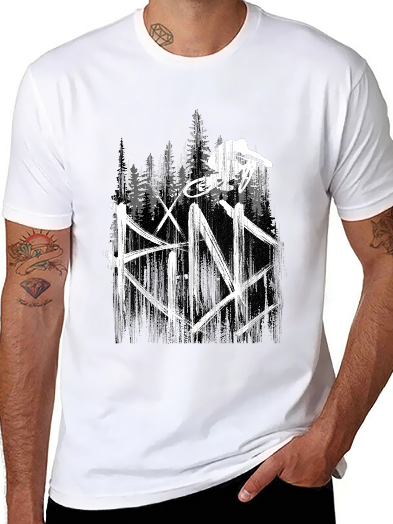 Mountain Bike RIDE Graphic Tee - Adventure Awaits!