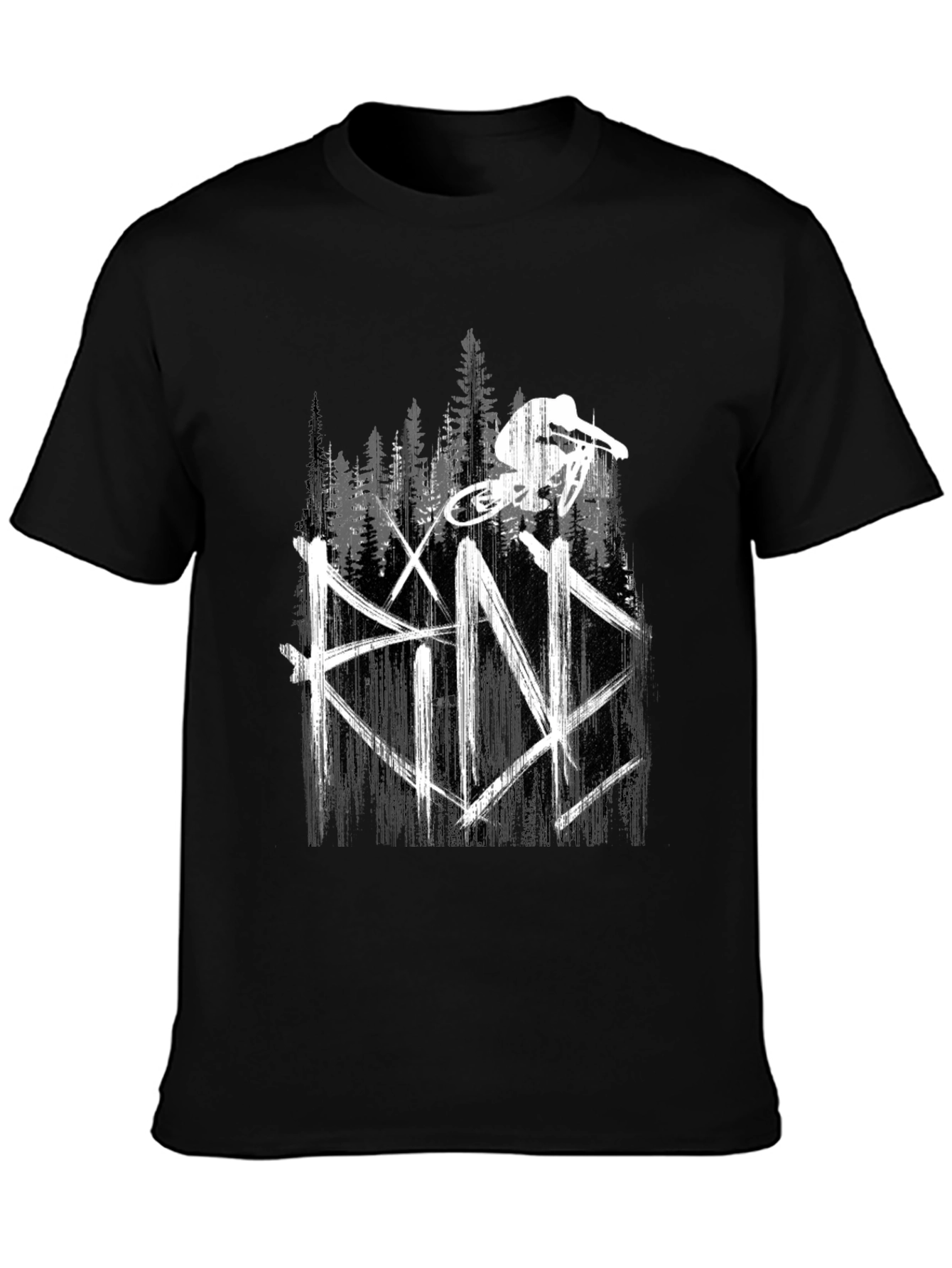 Mountain Bike RIDE Graphic Tee - Adventure Awaits!