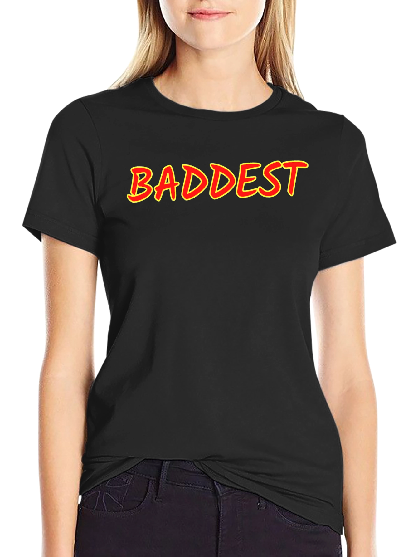 Baddest Graphic T-Shirt - Edgy Streetwear