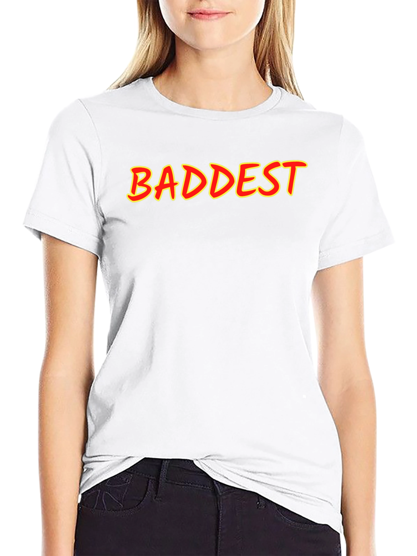 Baddest Graphic T-Shirt - Edgy Streetwear