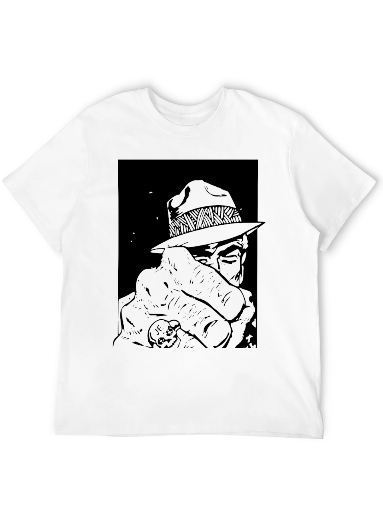 Retro Detective Graphic Tee - Classic Cool