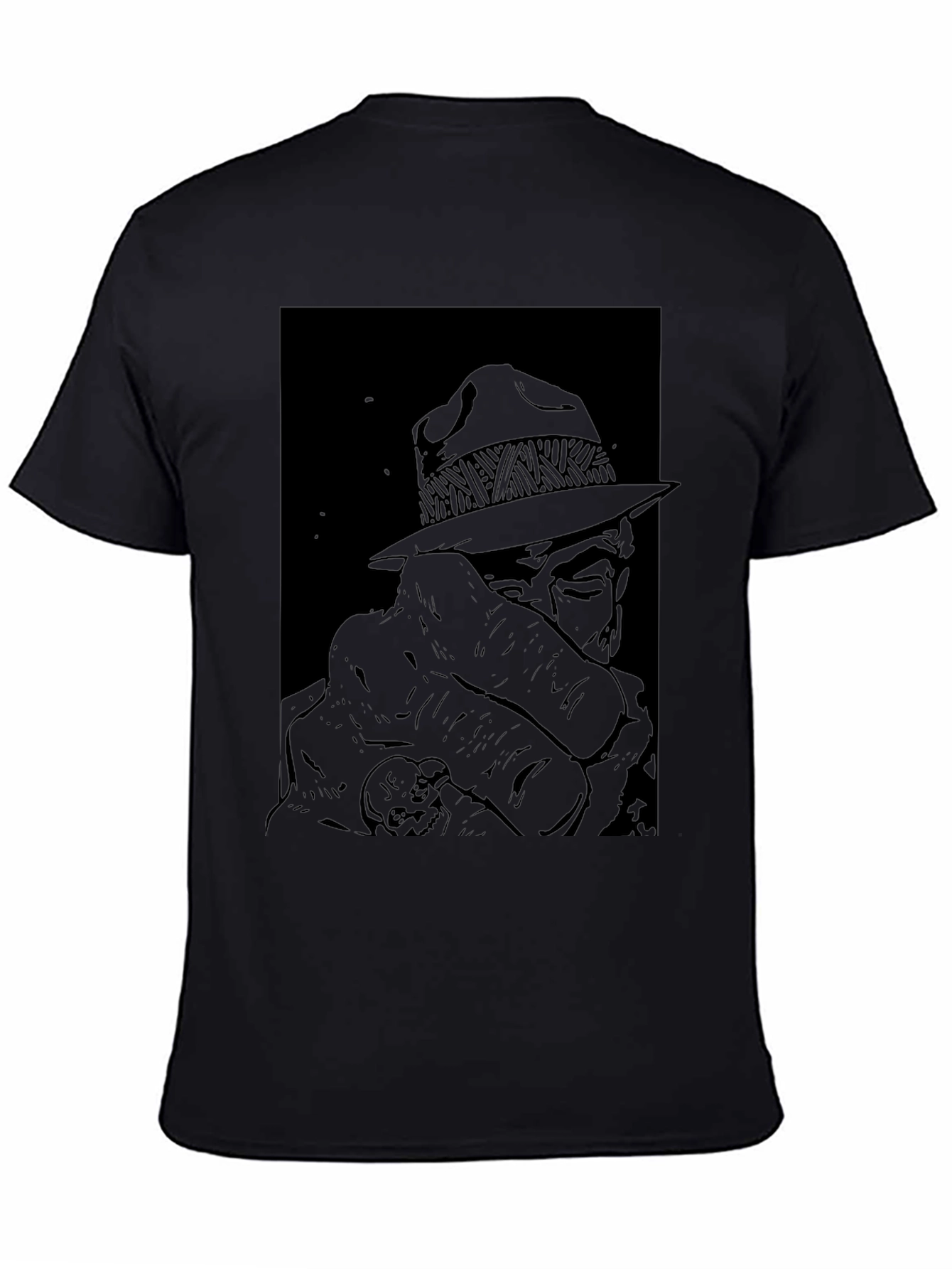 Retro Detective Graphic Tee - Classic Cool