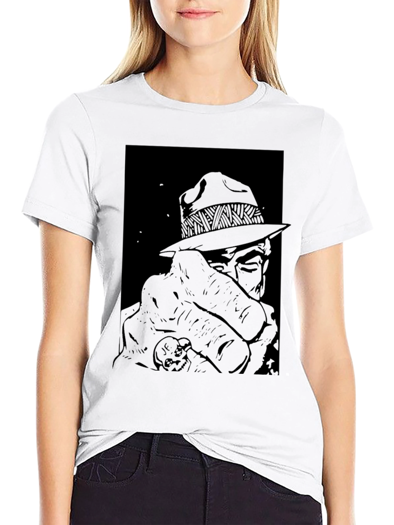 Retro Detective Graphic Tee - Classic Cool