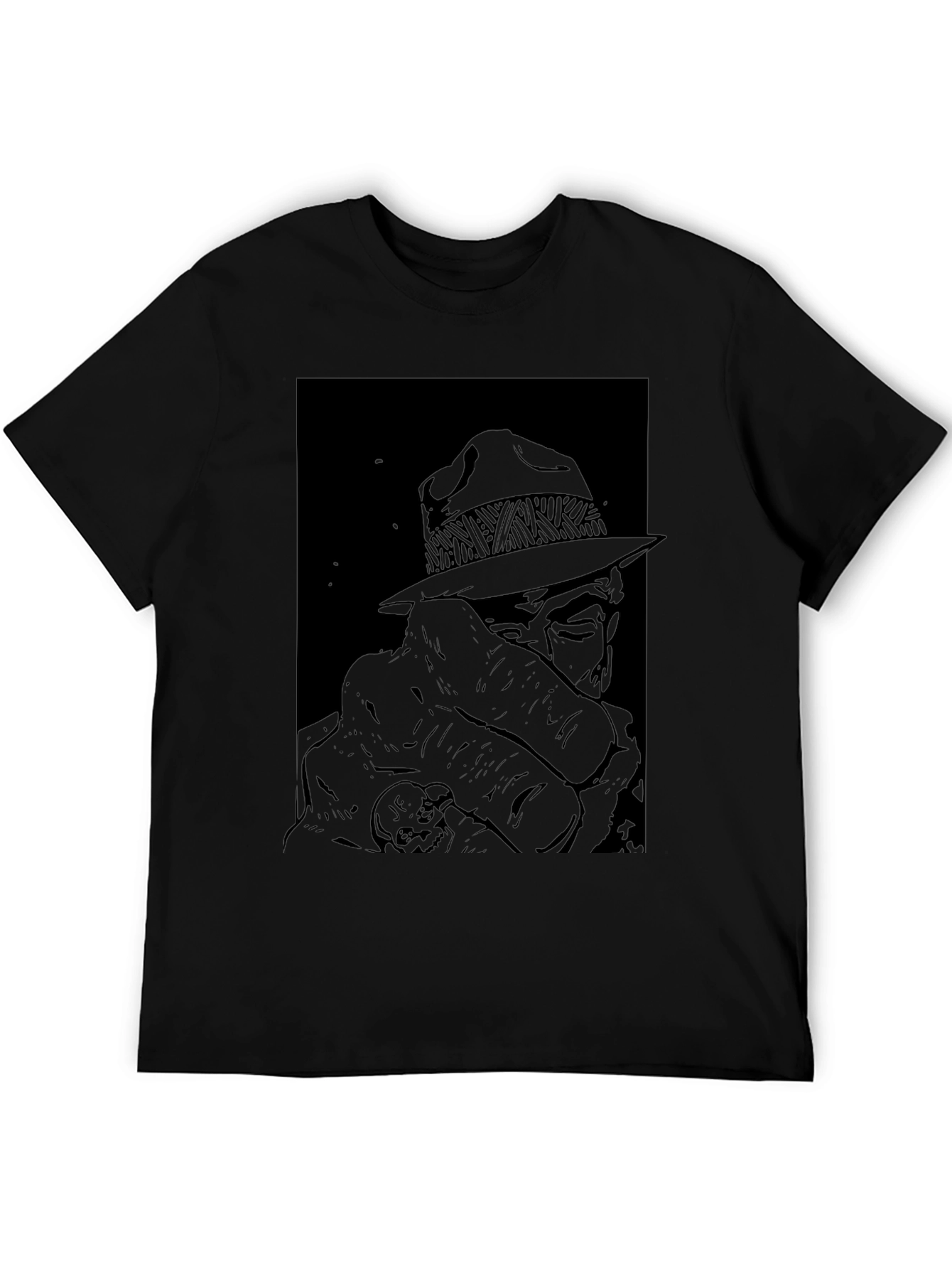 Retro Detective Graphic Tee - Classic Cool
