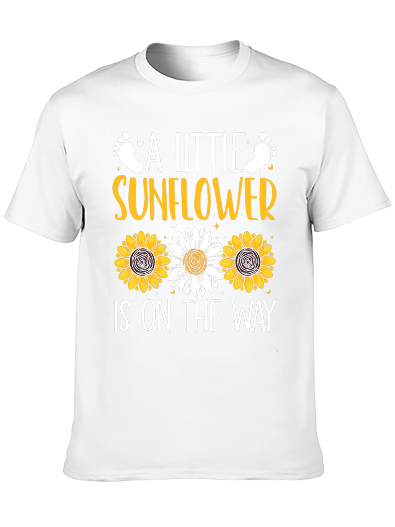 A Little Sunflower Baby on the Way T-Shirt