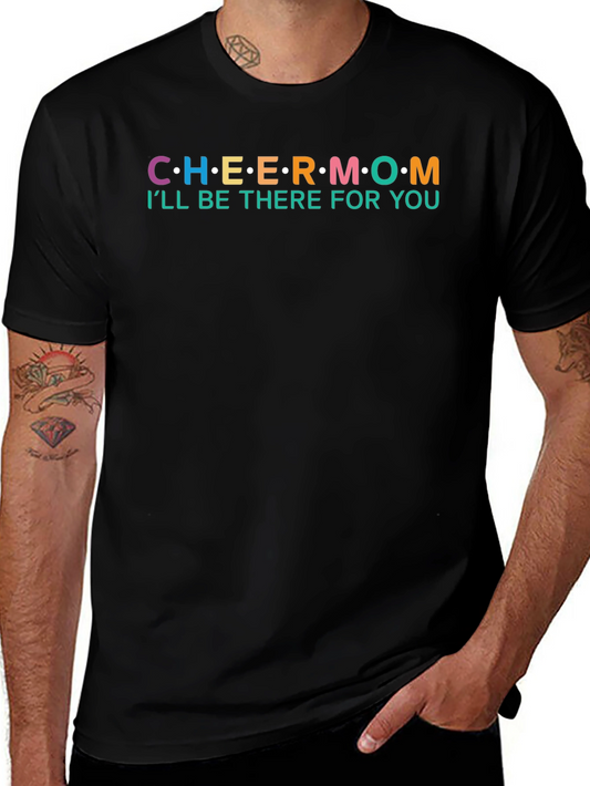 Cheermom T-shirt - Colorful Design