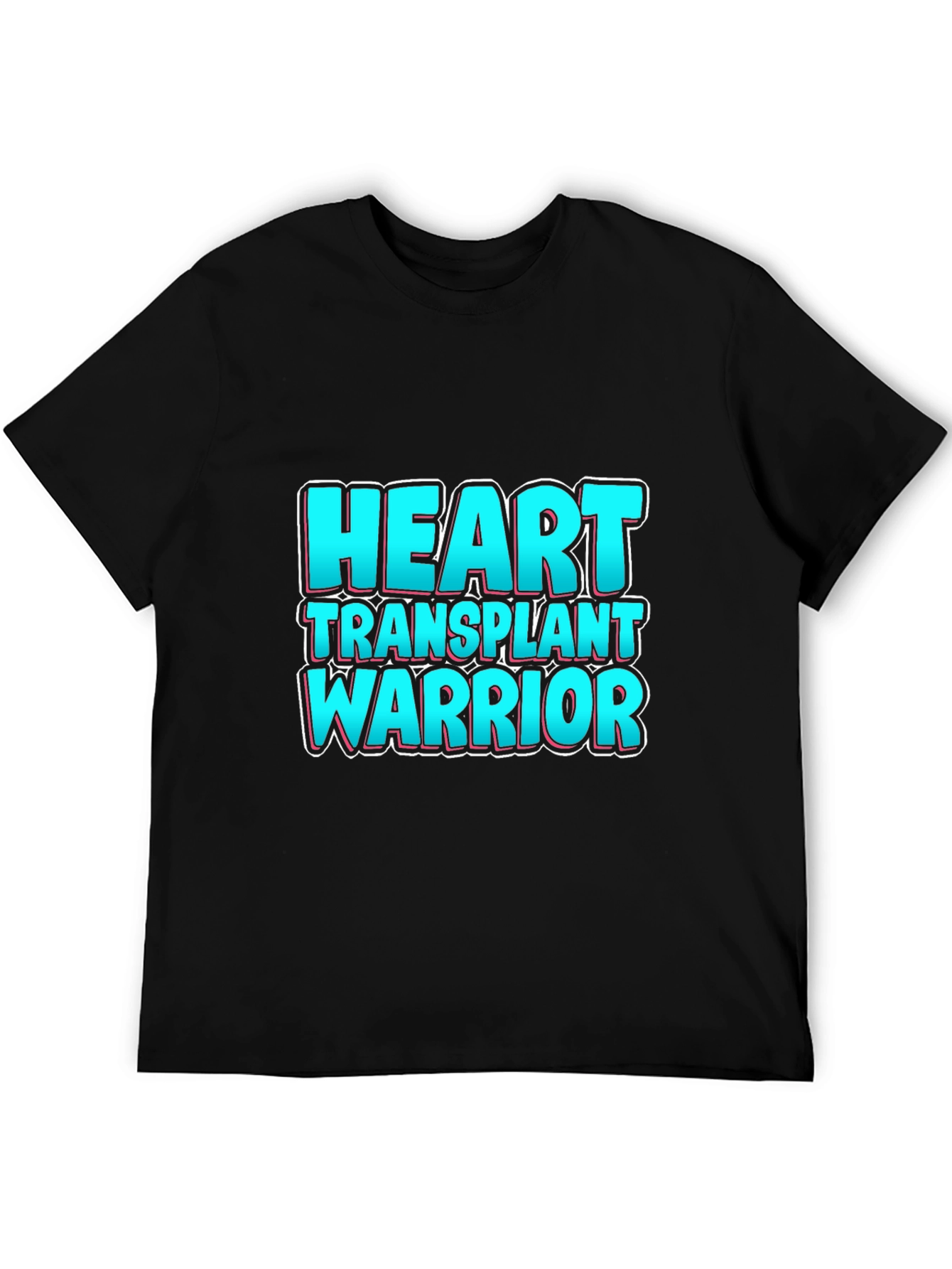 Heart Transplant Warrior Graphic T-Shirt
