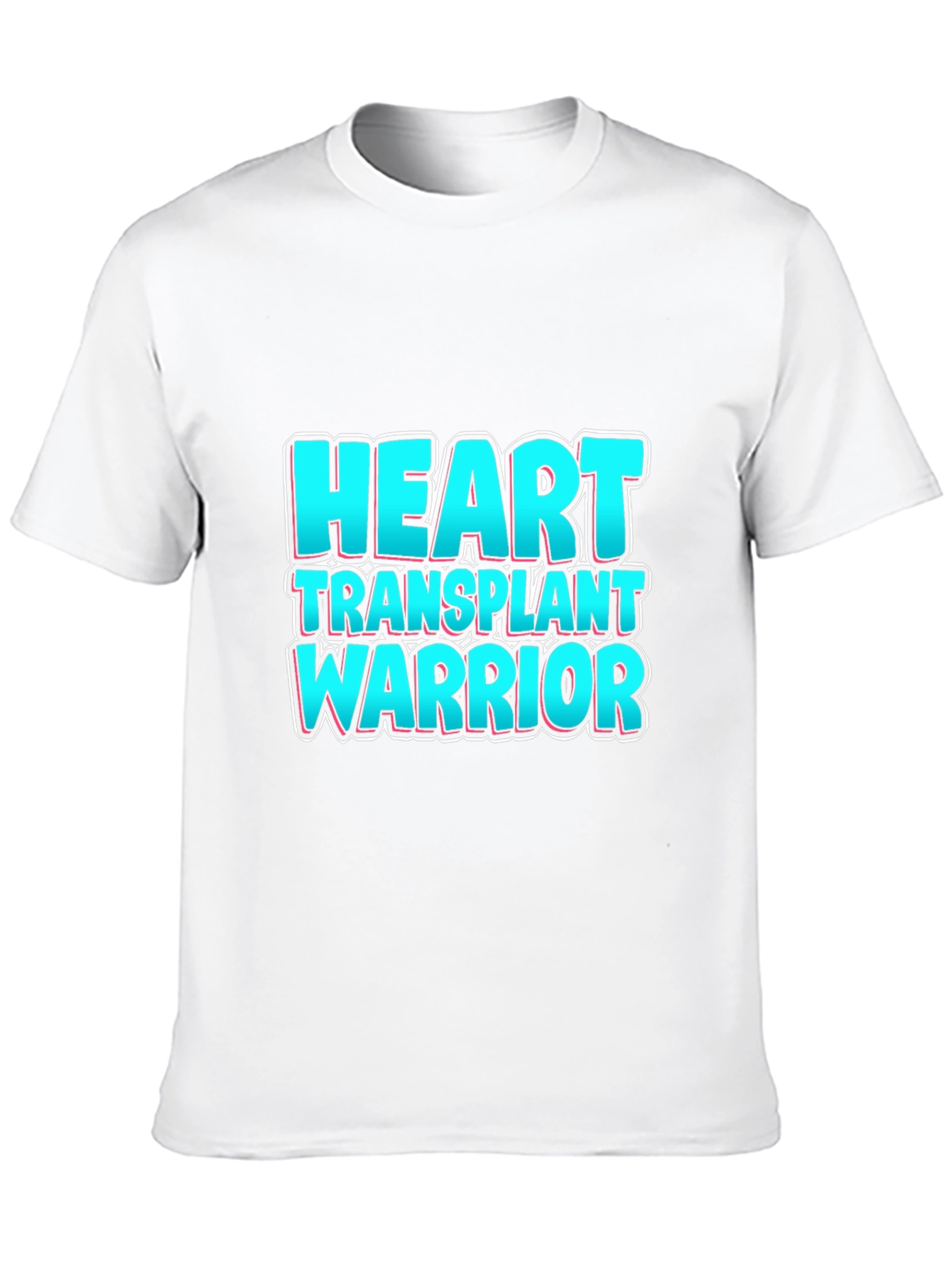 Heart Transplant Warrior Graphic T-Shirt