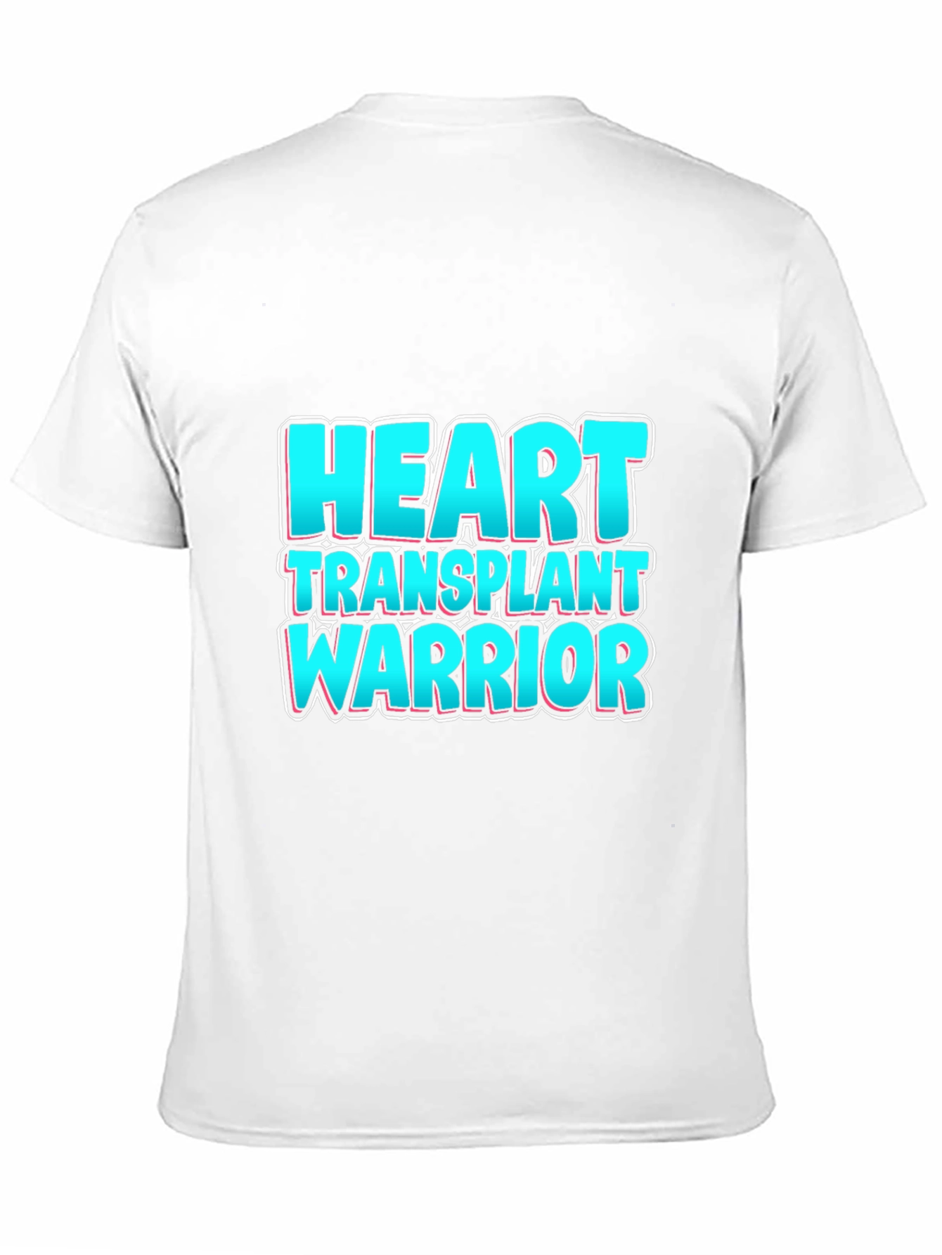 Heart Transplant Warrior Graphic T-Shirt