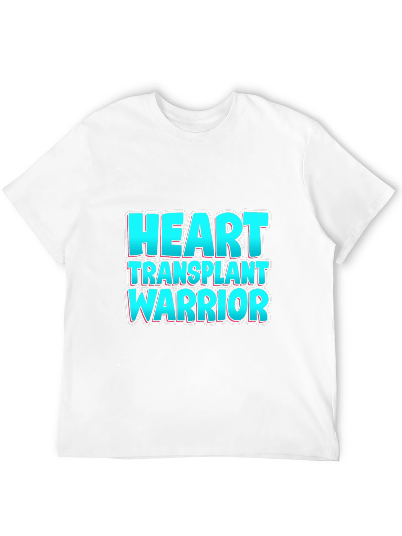 Heart Transplant Warrior Graphic T-Shirt