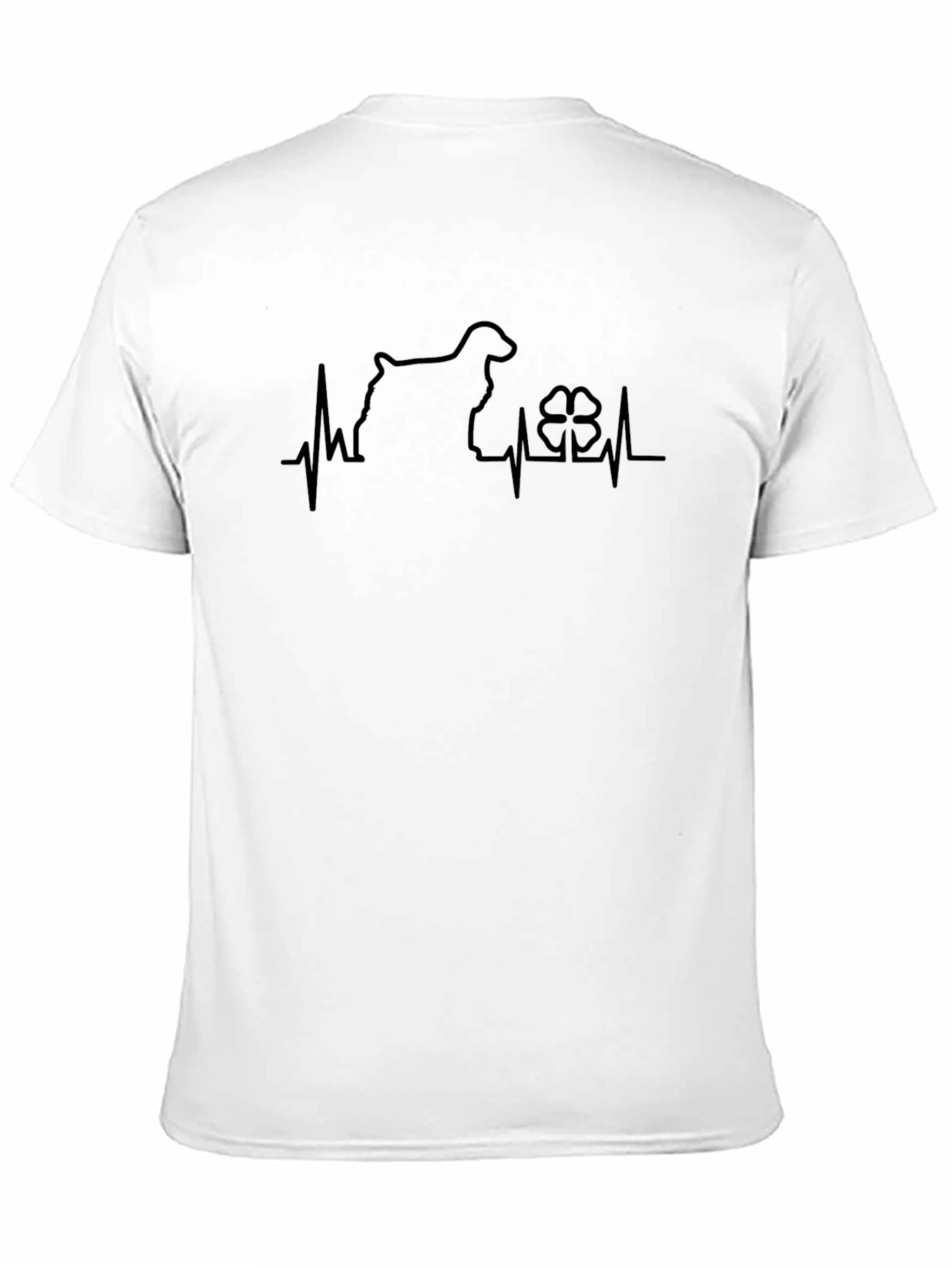 Irish Setter Heartbeat T-Shirt Clover
