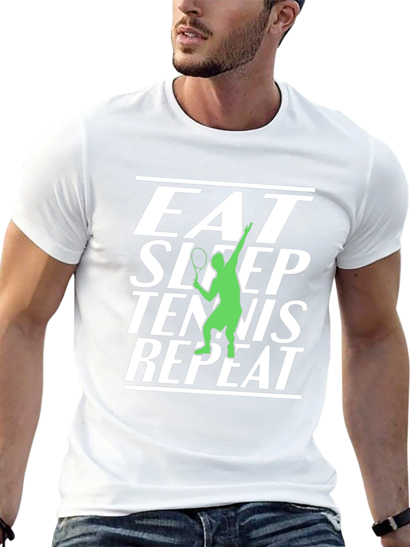 Eat Sleep Tennis Repeat T-Shirt