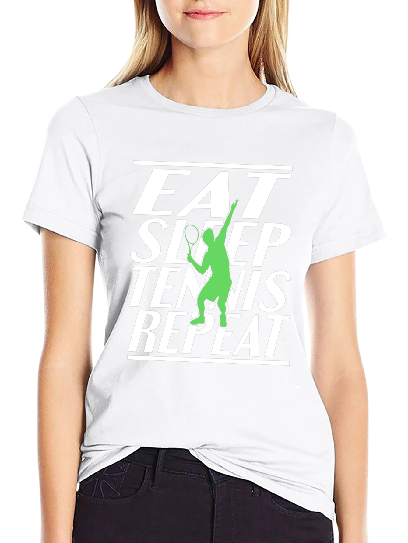 Eat Sleep Tennis Repeat T-Shirt