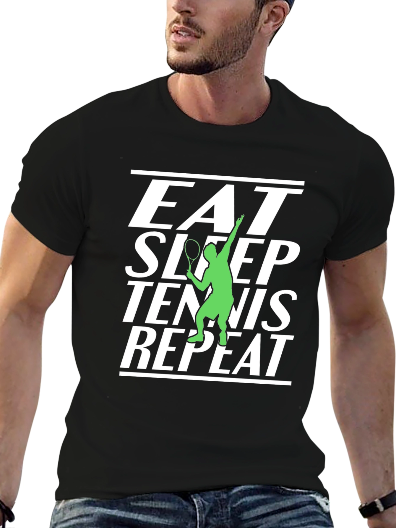 Eat Sleep Tennis Repeat T-Shirt