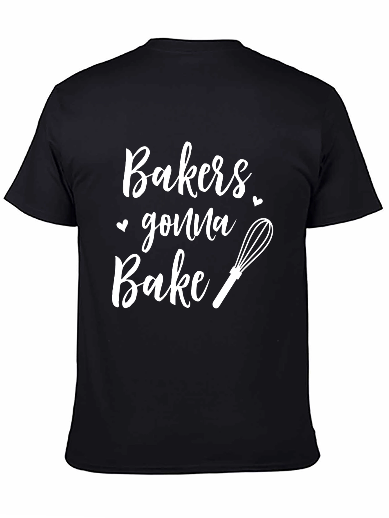 Bakers Gonna Bake Black Graphic T-Shirt