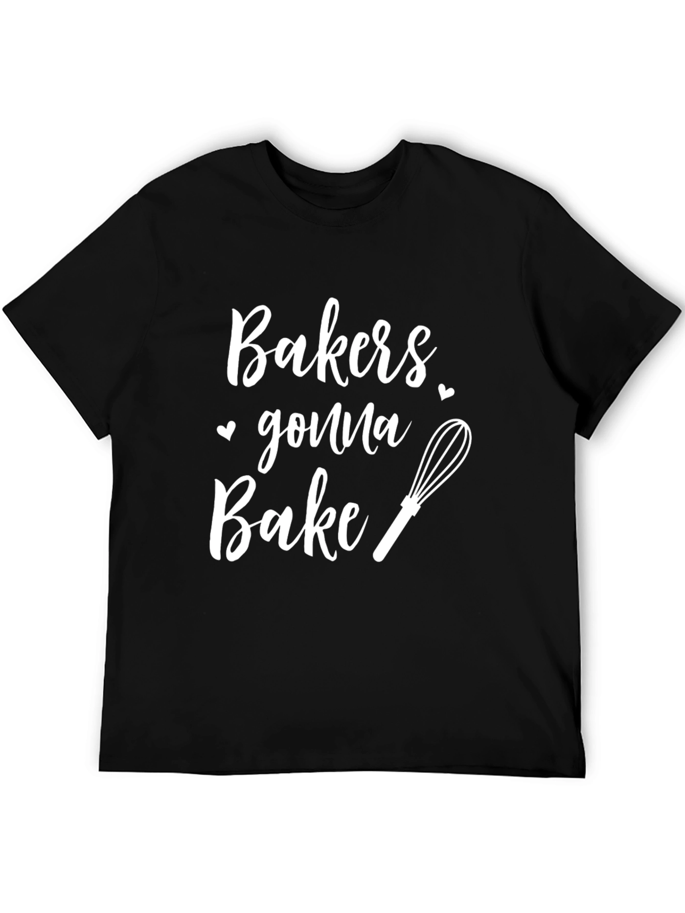 Bakers Gonna Bake Black Graphic T-Shirt