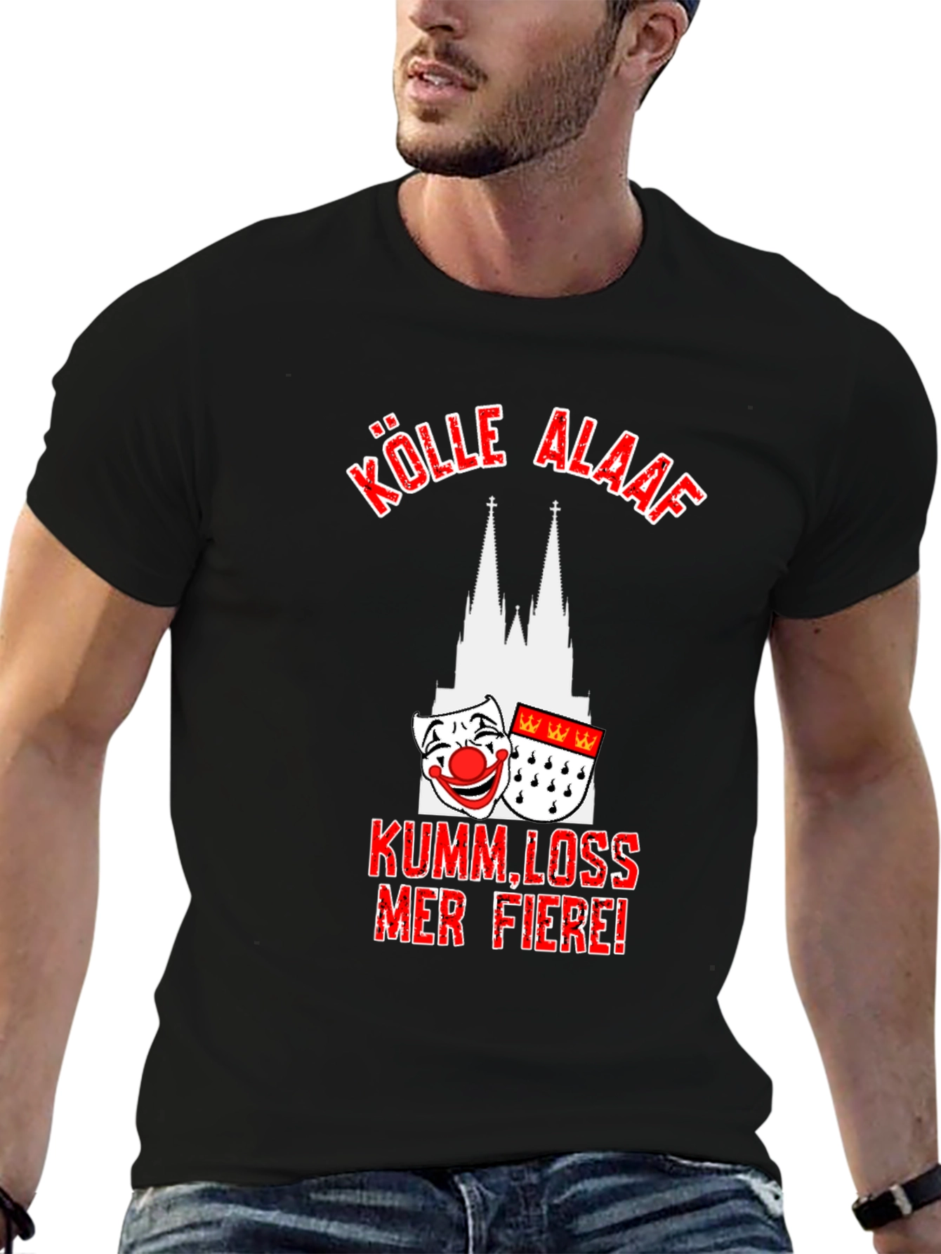 Köln Karneval T-Shirt - Lets Celebrate!