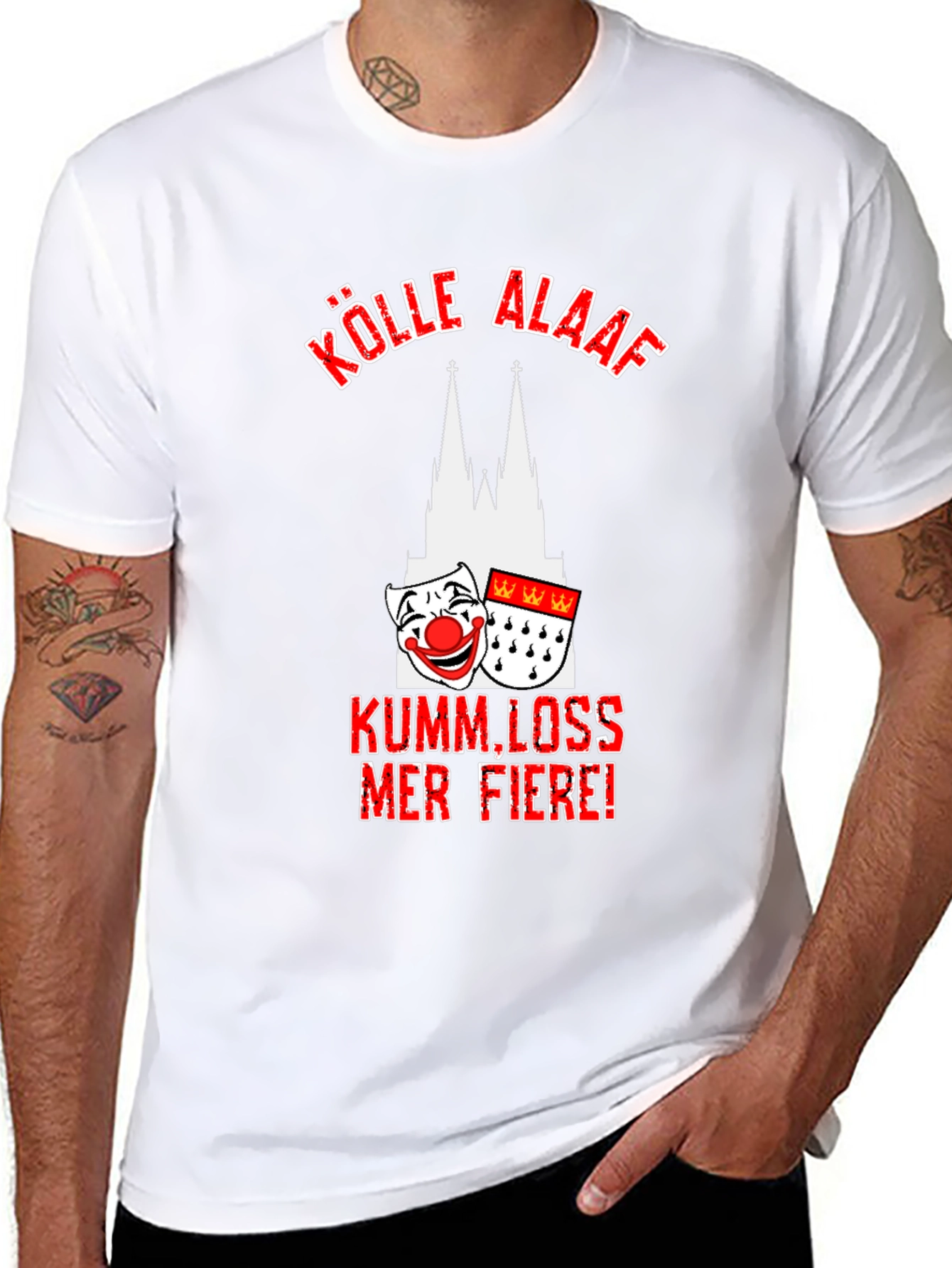 Köln Karneval T-Shirt - Lets Celebrate!