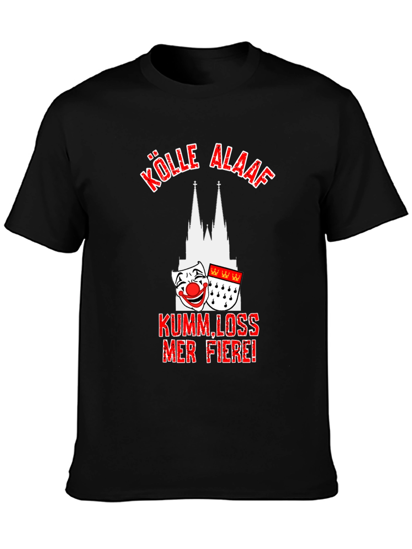 Köln Karneval T-Shirt - Lets Celebrate!