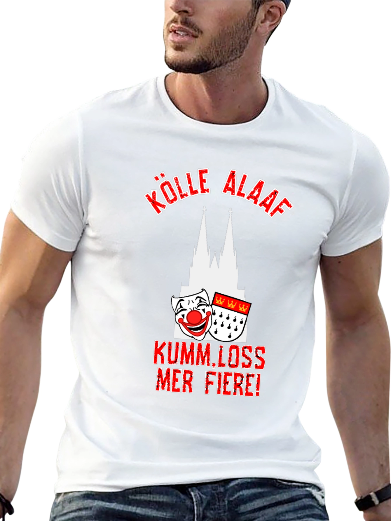 Köln Karneval T-Shirt - Lets Celebrate!