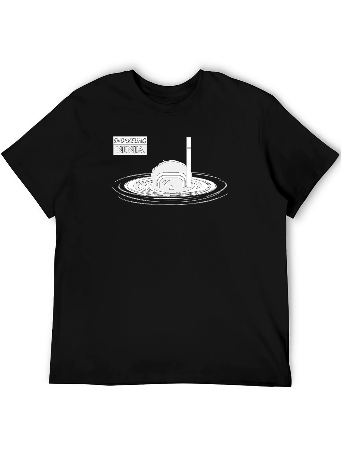 Snorkeling Ninja Graphic T-Shirt