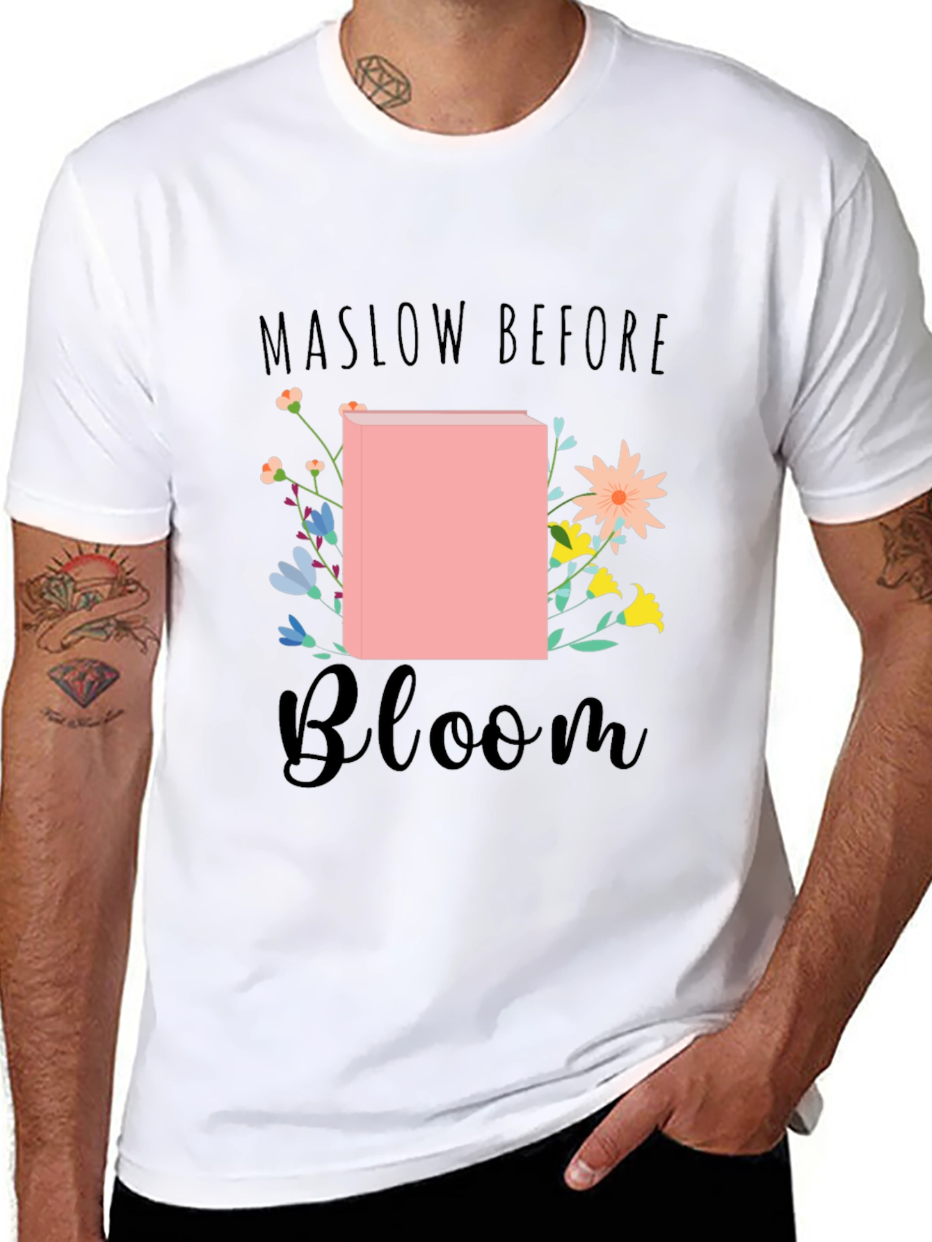 Maslow Before Bloom Graphic T-Shirt