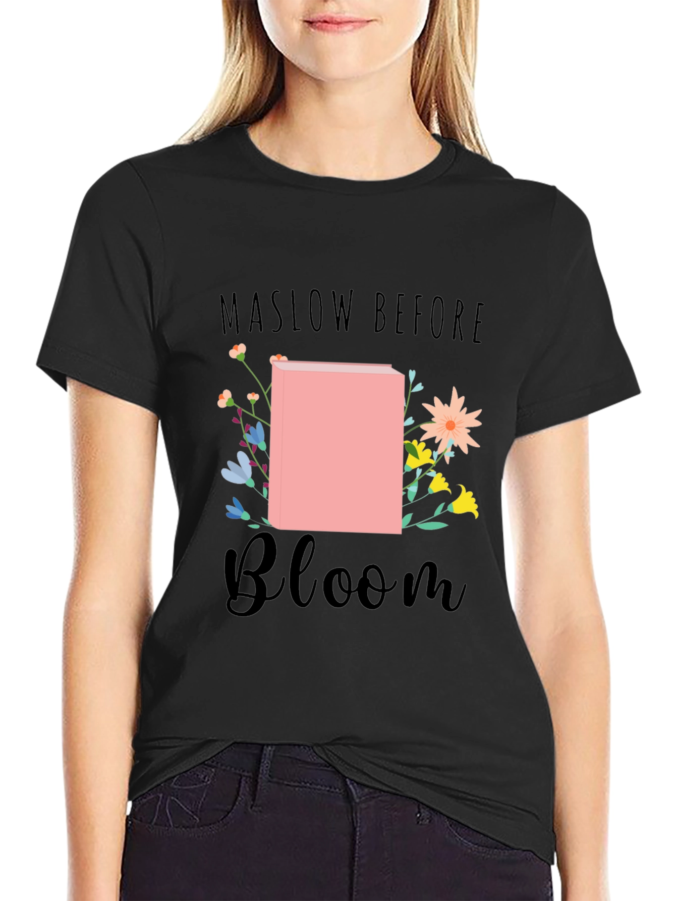 Maslow Before Bloom Graphic T-Shirt