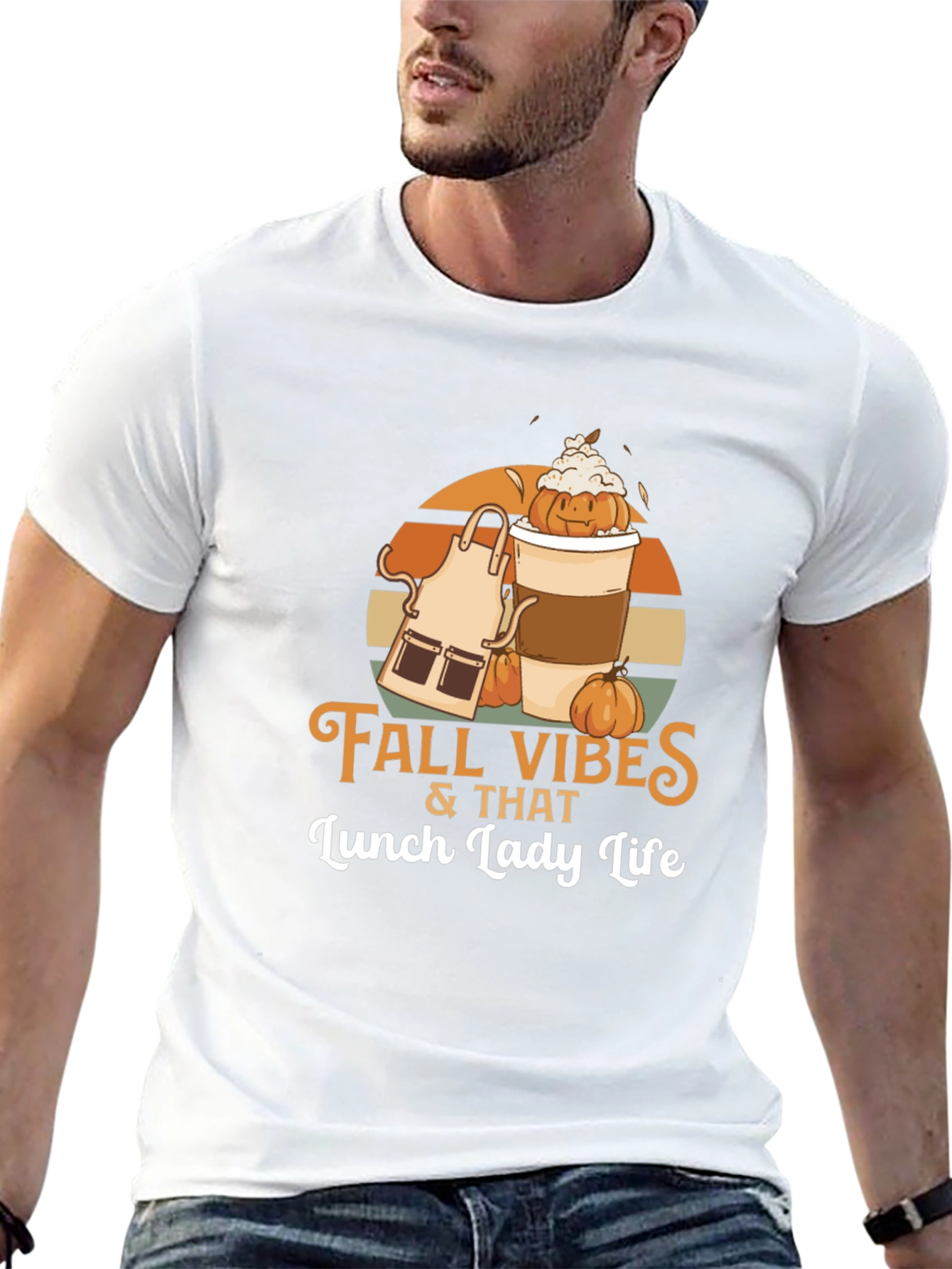 Fall Vibes & That Lunch Lady Life T-Shirt