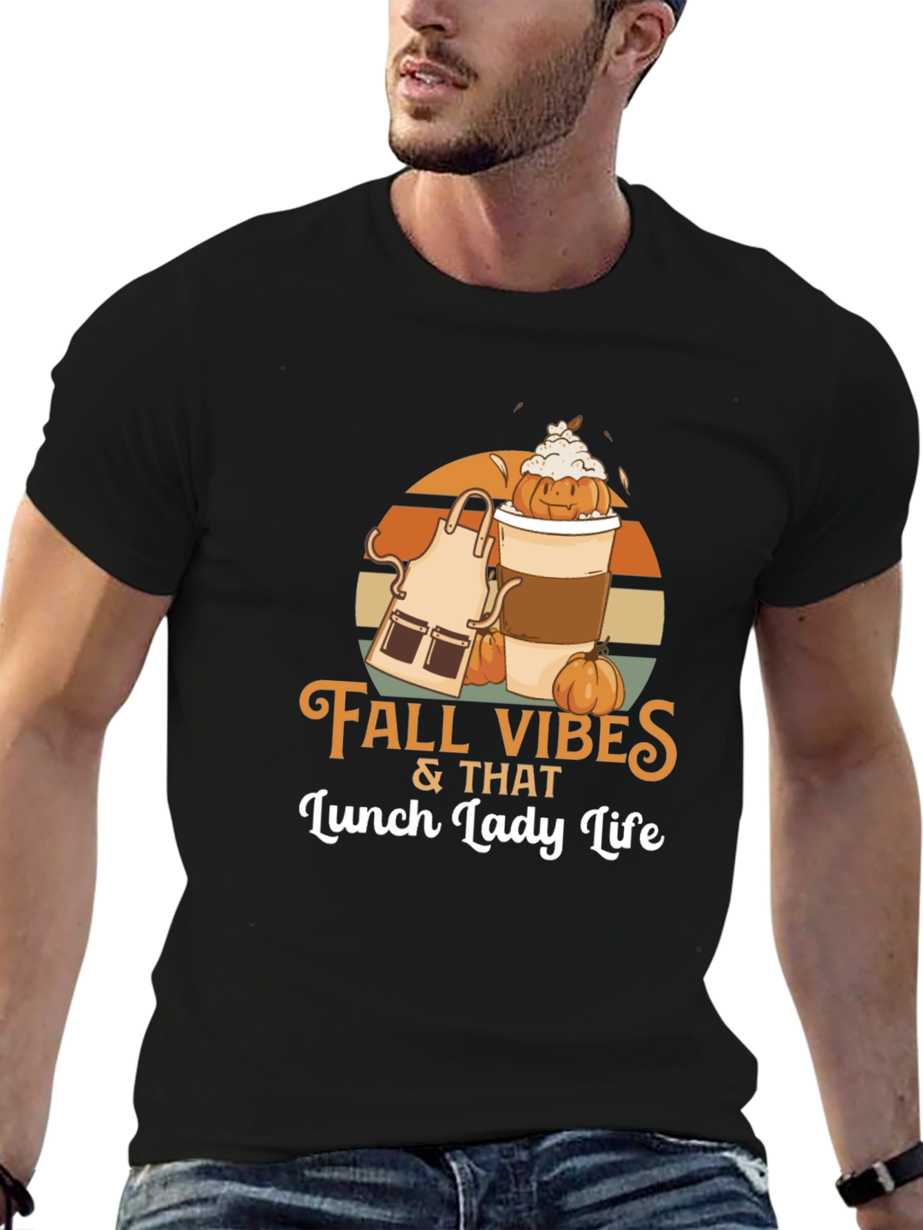 Fall Vibes & That Lunch Lady Life T-Shirt