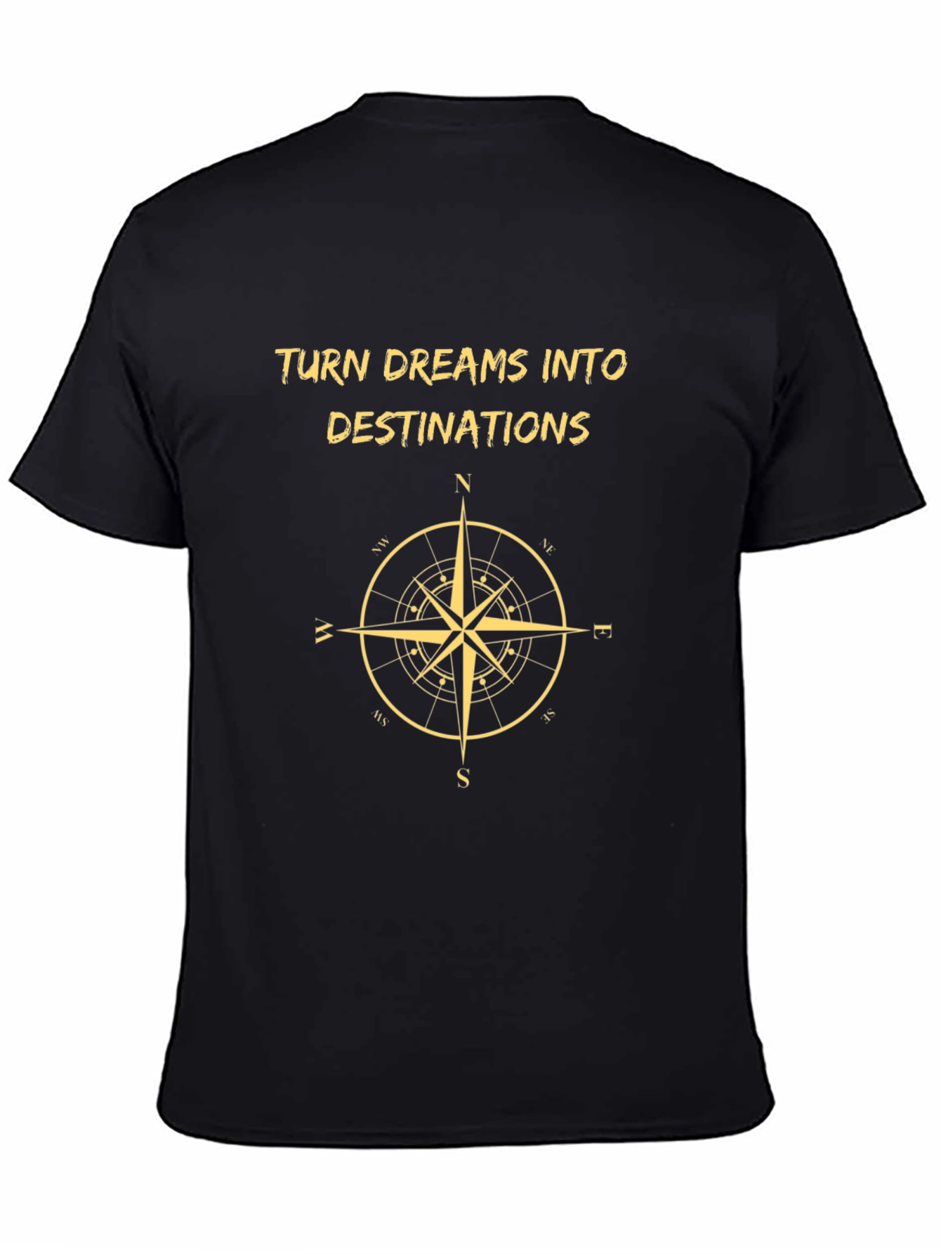 Adventure Seeker Tee: Turn Dreams Into Destinations Compass Shirt
