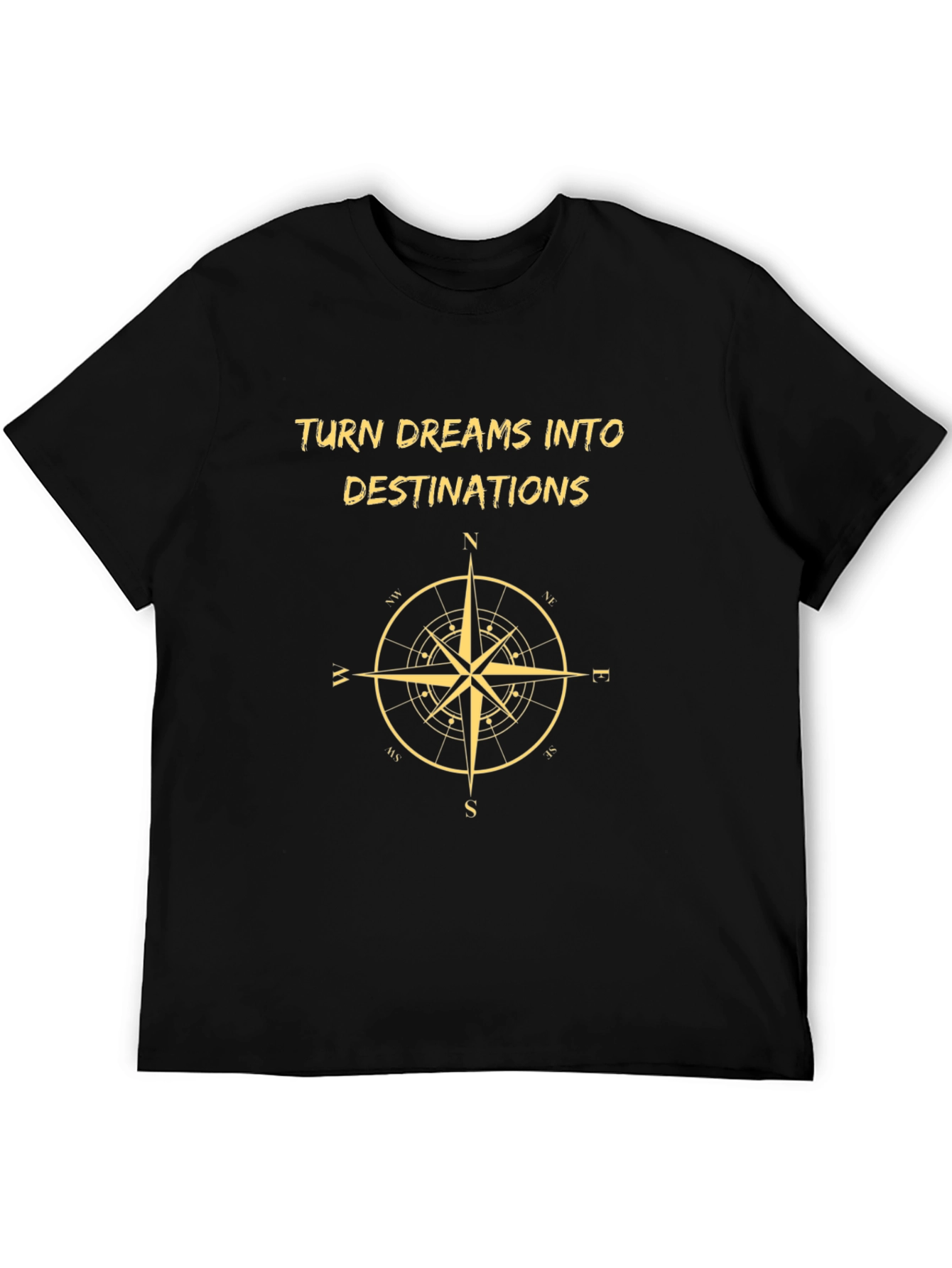 Adventure Seeker Tee: Turn Dreams Into Destinations Compass Shirt